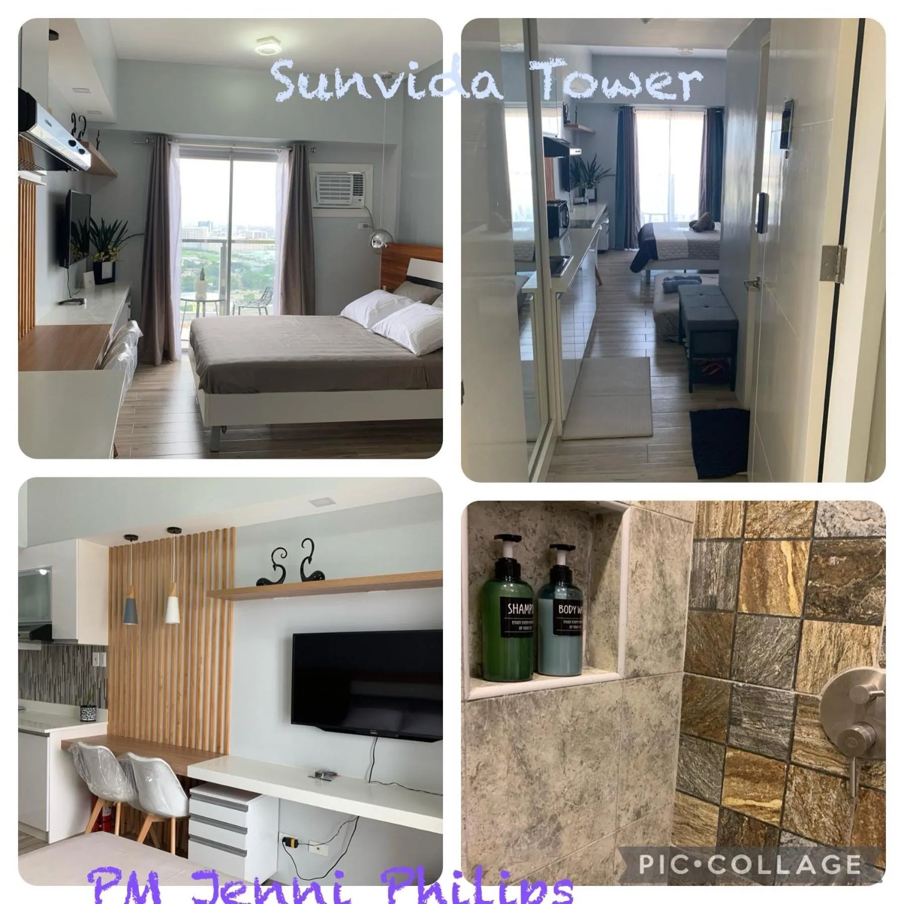 Photo of the whole room in Neat and Cozy Minimalist Studio