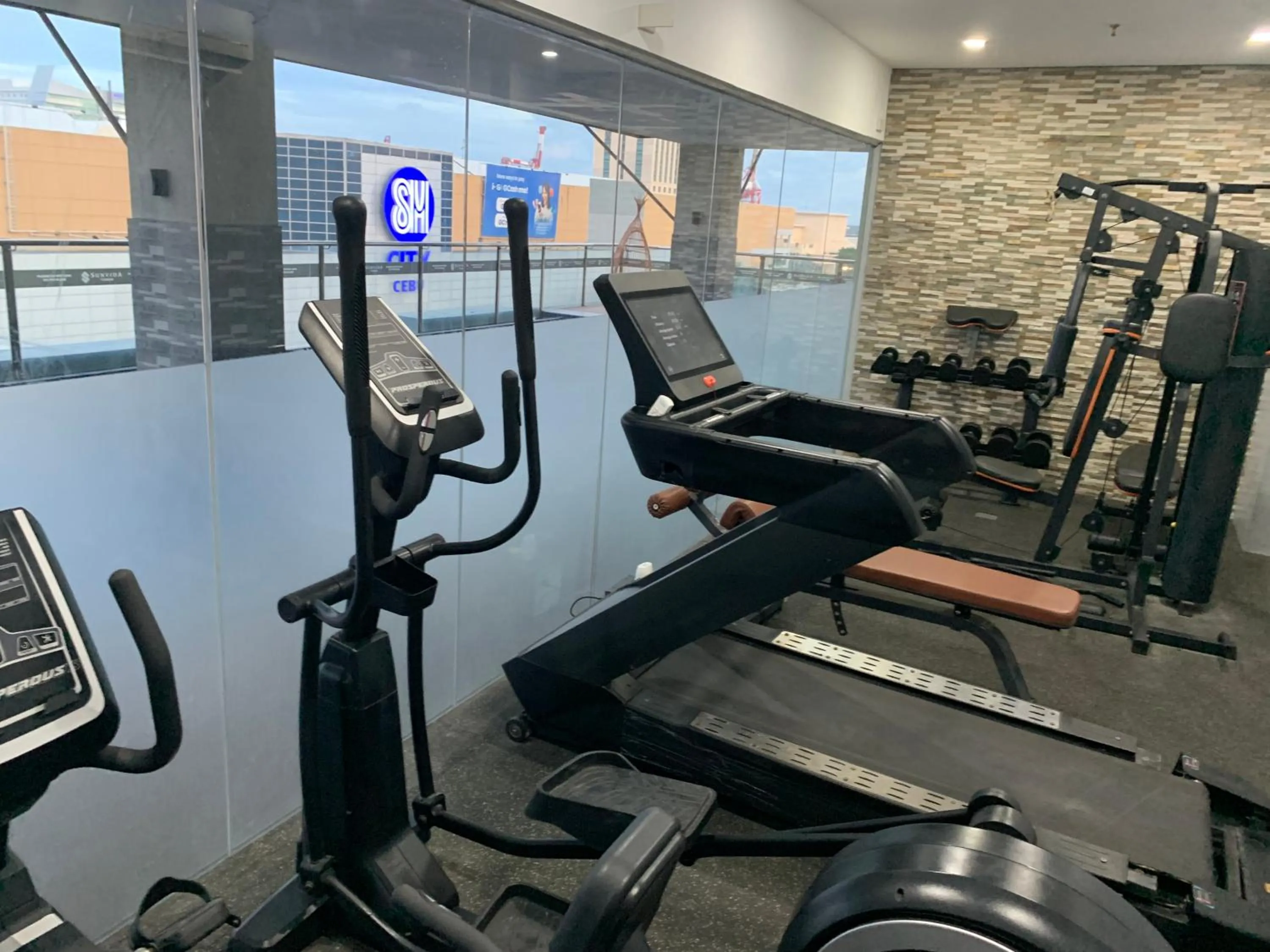 Fitness centre/facilities in Neat and Cozy Minimalist Studio