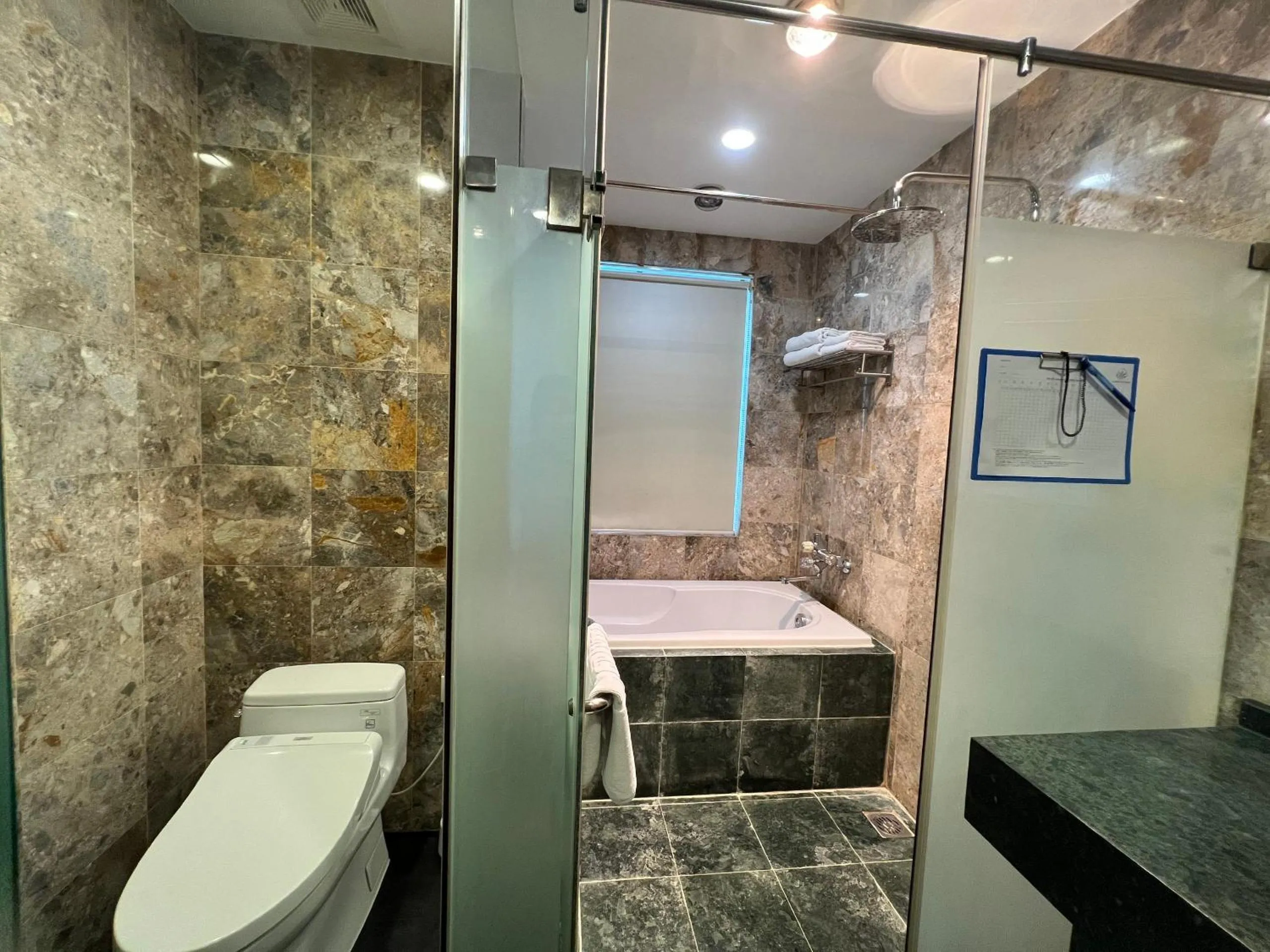 Shower in HANA Stay Riverside