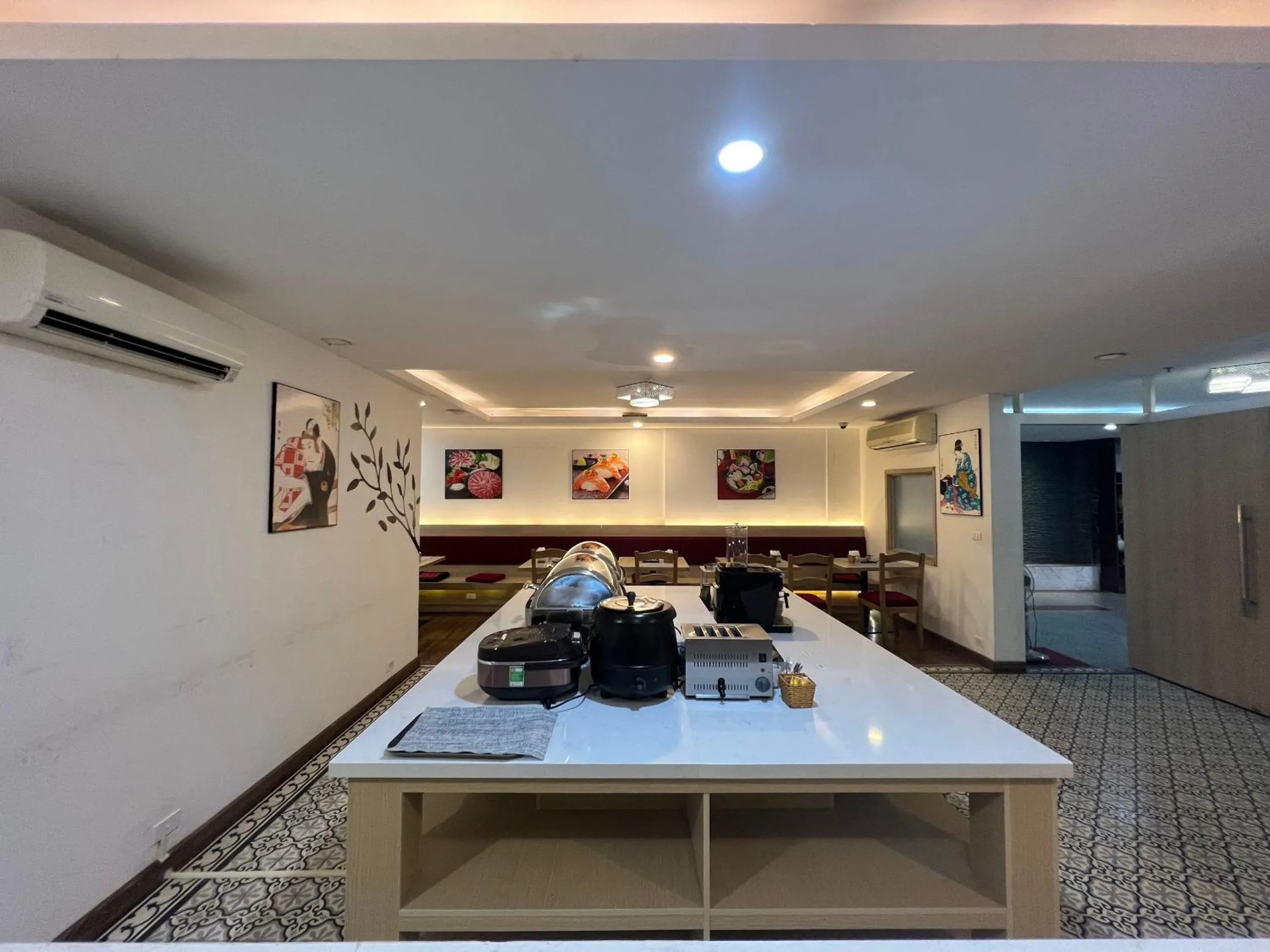 Kitchen or kitchenette in HANA Stay Riverside