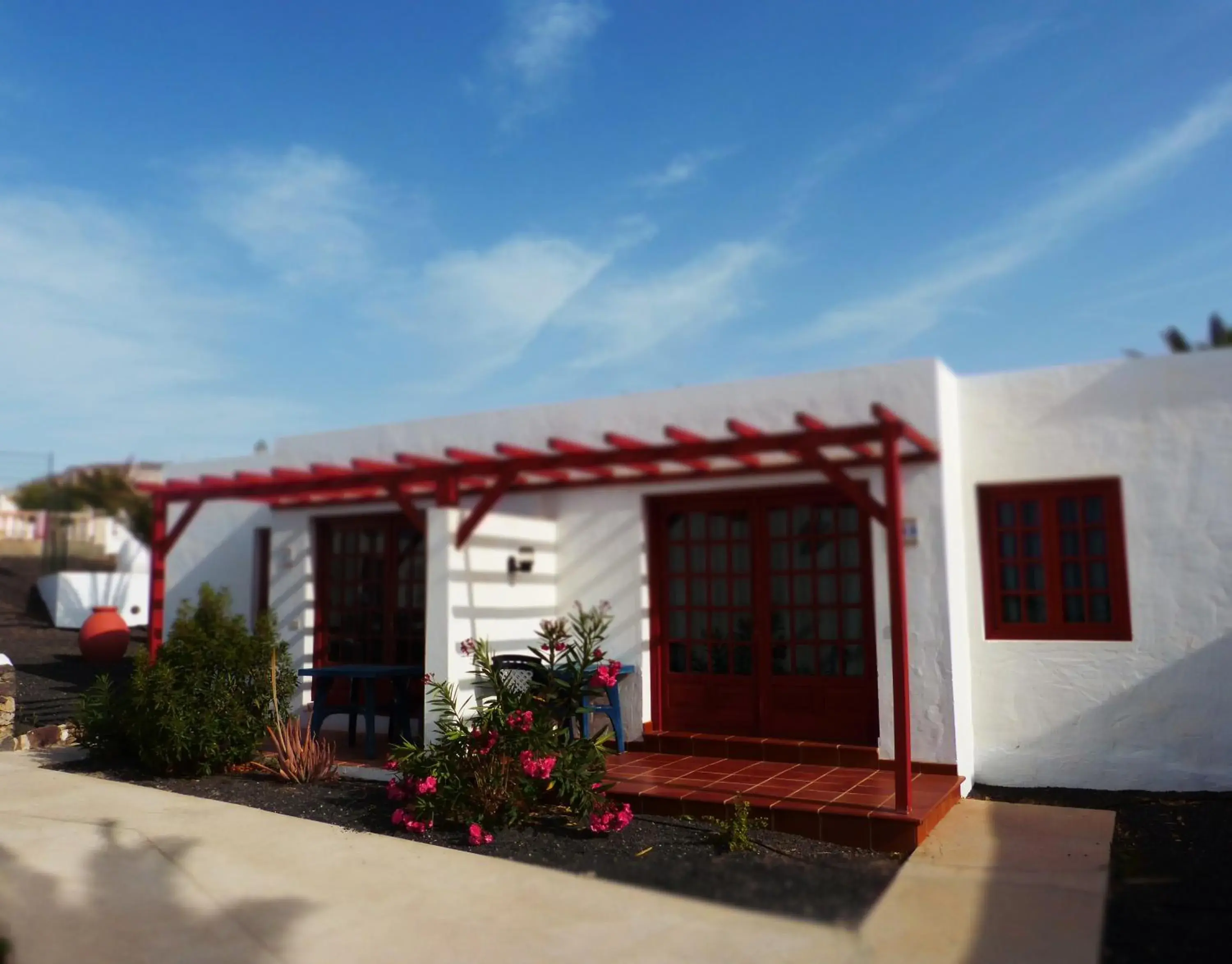 Facade/entrance in Bungalows Castillo Beach Facade/entrance in Bungalows Castillo Beach