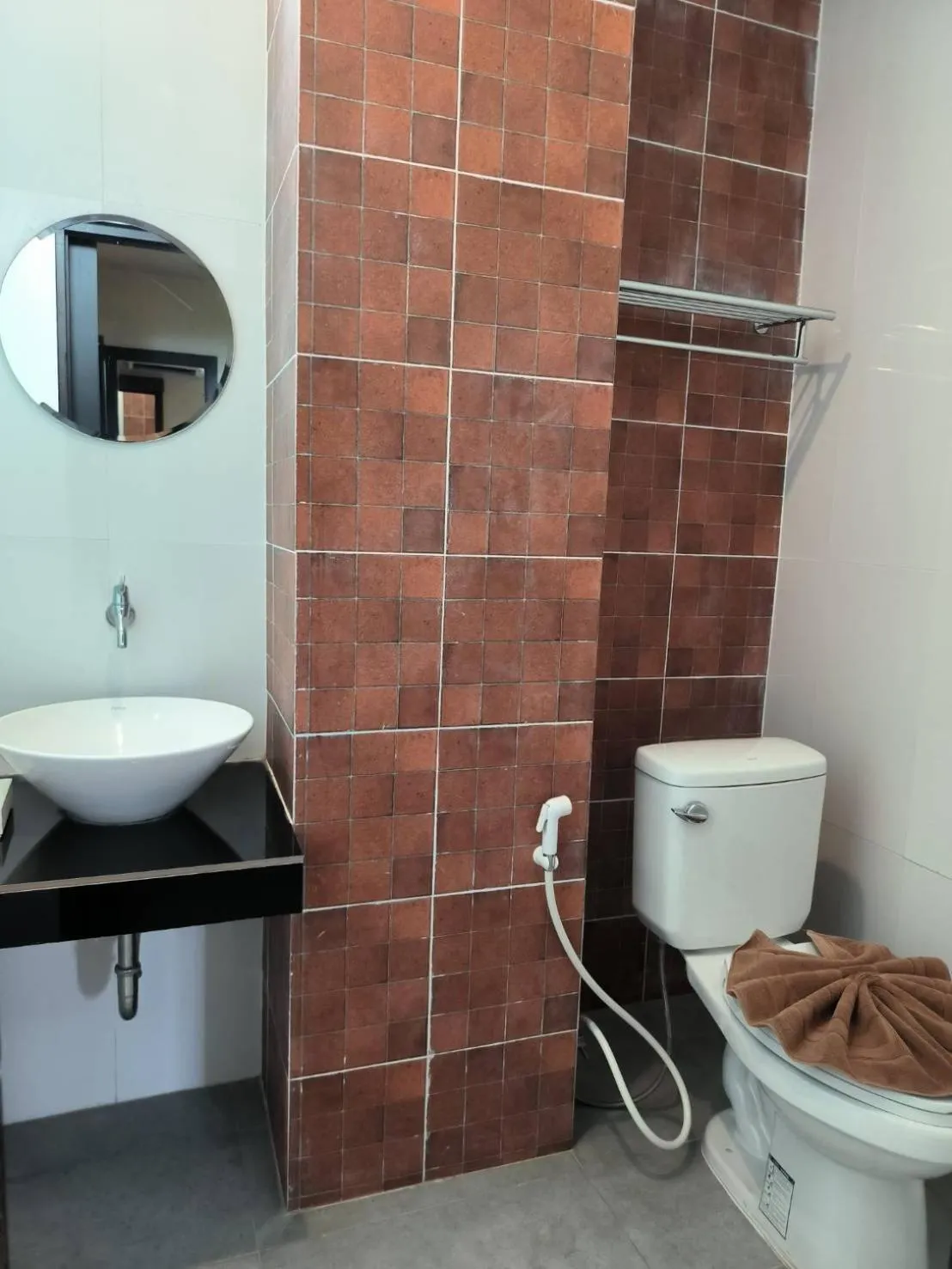 Toilet in The Morning mini house aonang