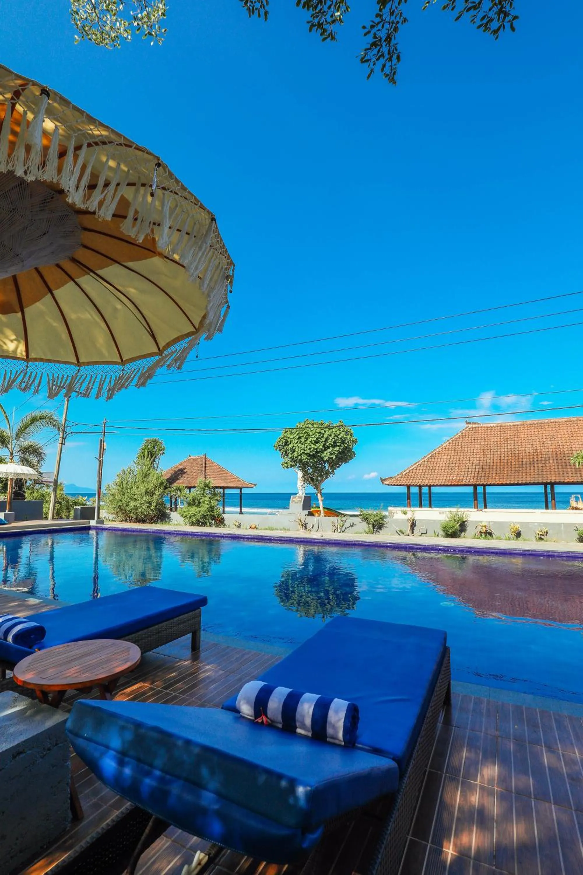 Pool view in Grand Ball Beach Garden