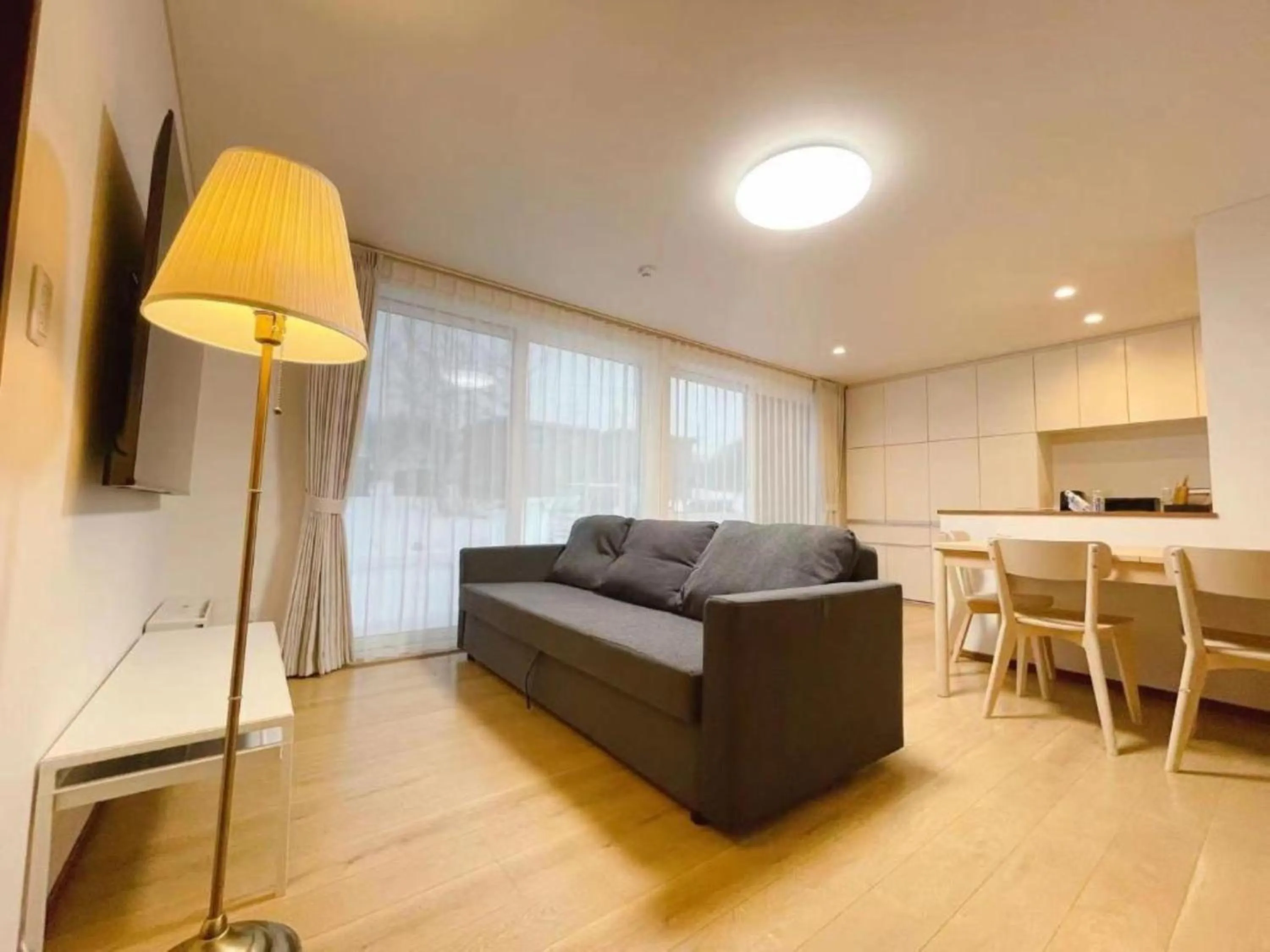 Living room in Niseko White Villas YUNOSATO