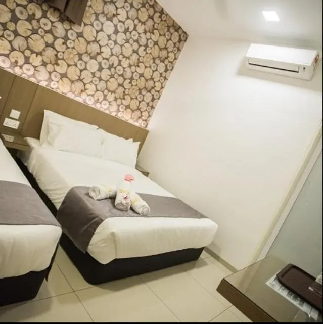 Bed in Garden 96 inn