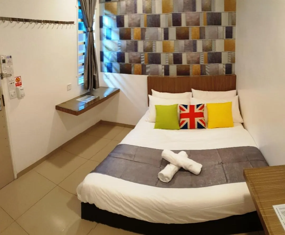 Bed in Garden 96 inn