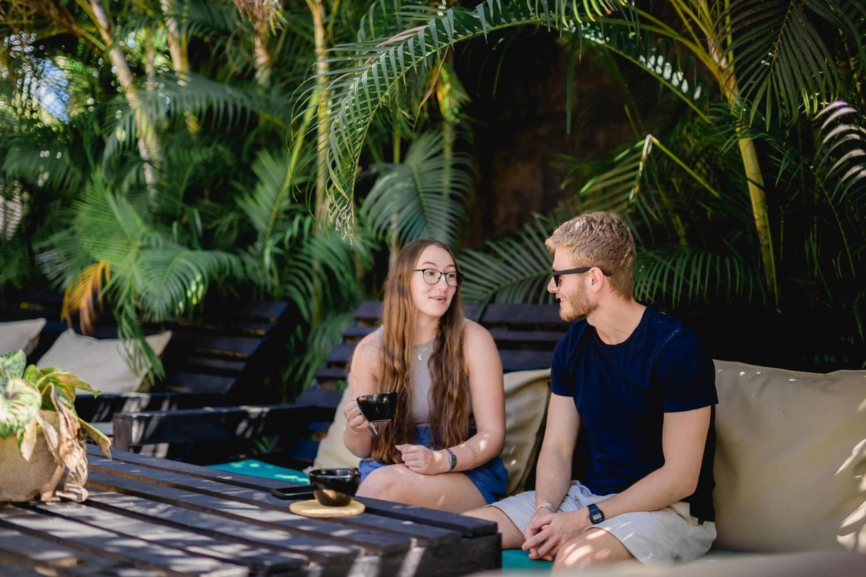 Restaurant/places to eat in Sugar Hostel Weligama - Coliving & Coworking