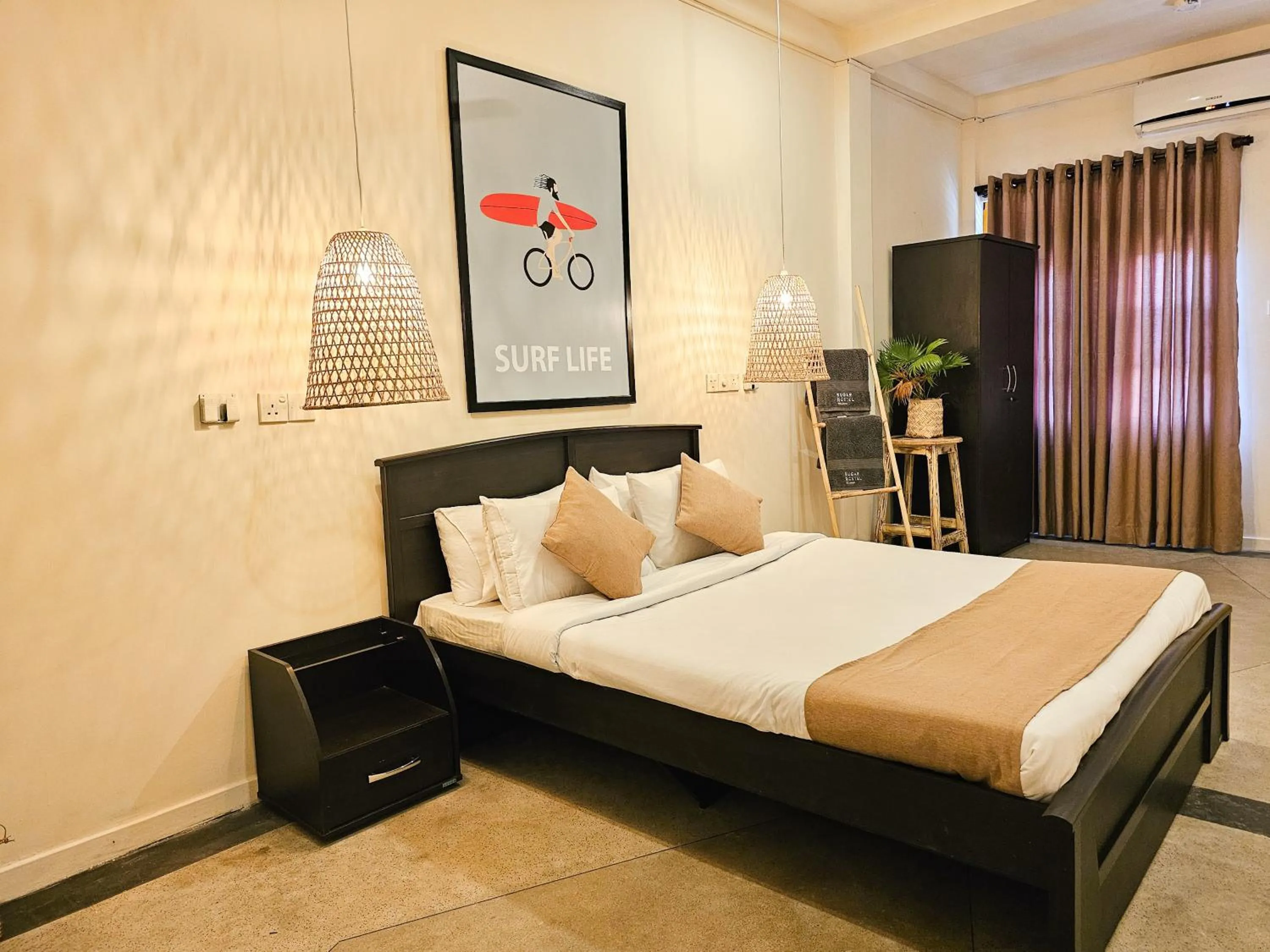 Bedroom, Bed in Sugar Hostel Weligama - Coliving & Coworking