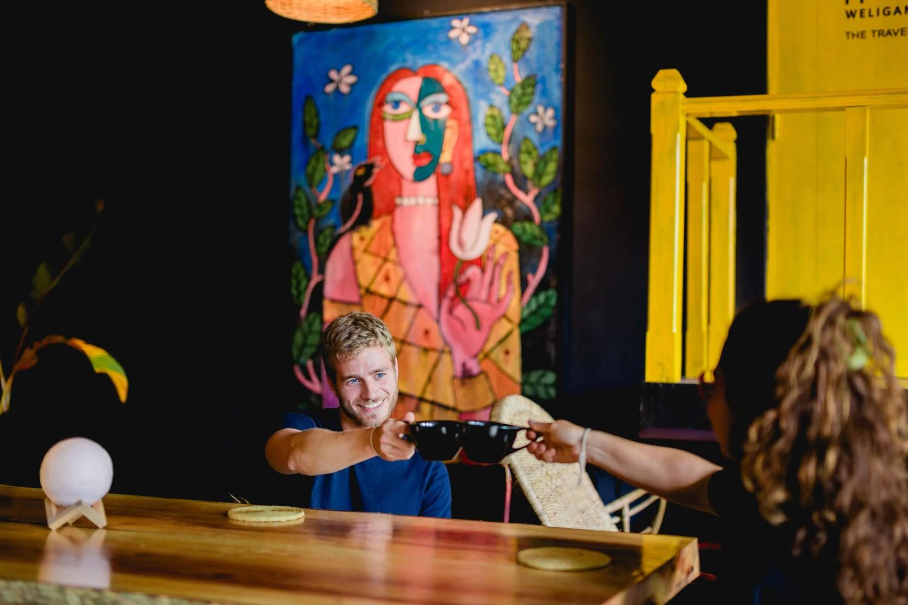 Restaurant/places to eat in Sugar Hostel Weligama - Coliving & Coworking