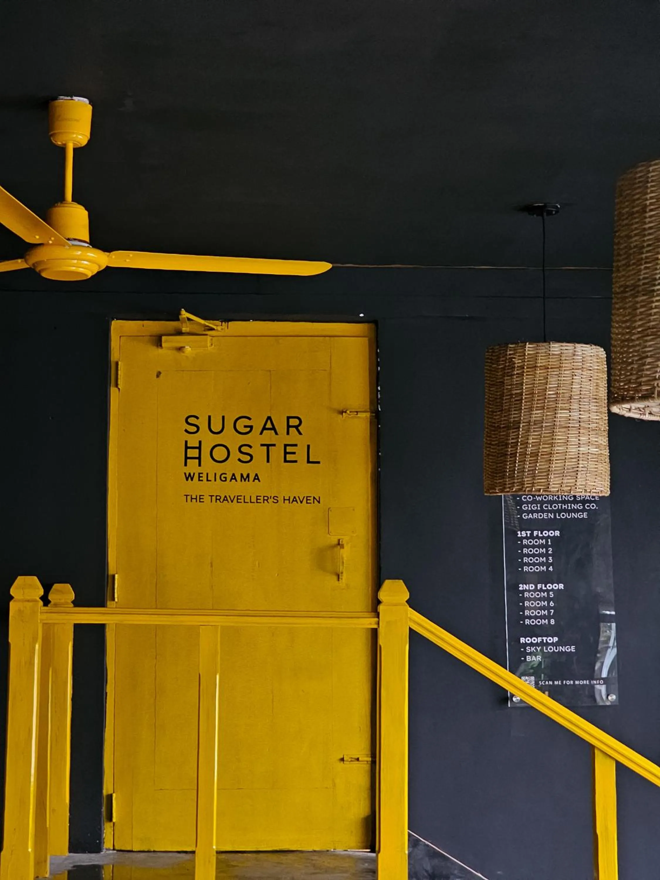 Property logo or sign in Sugar Hostel Weligama - Coliving & Coworking