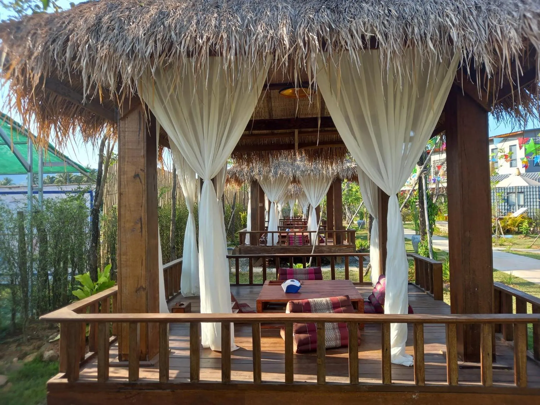 Balcony/Terrace in Kampot Tropical Village