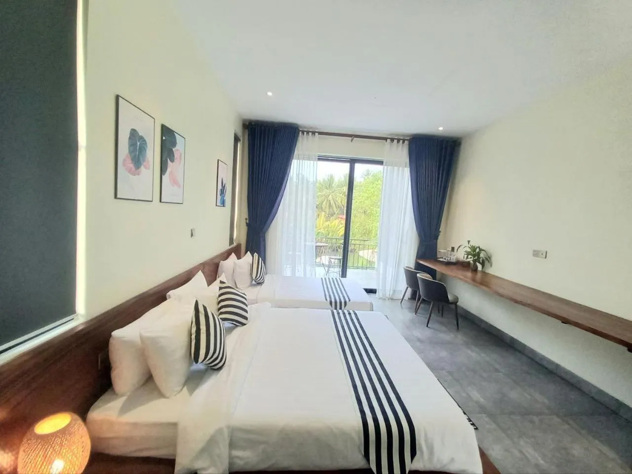 Bed in Kampot Tropical Village