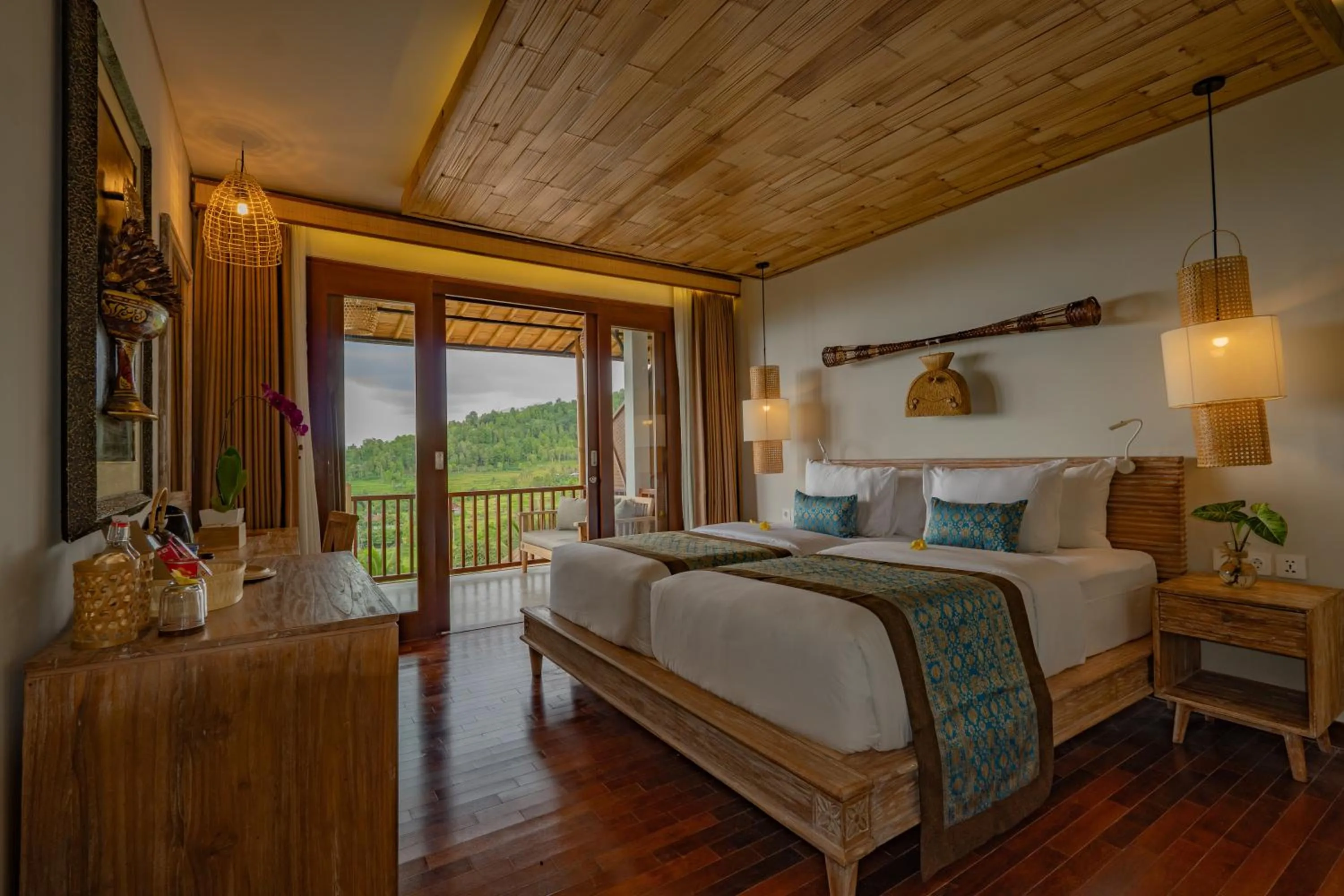 Double or Twin Room with View in Maha Hills Resort by Mahaprana Experience