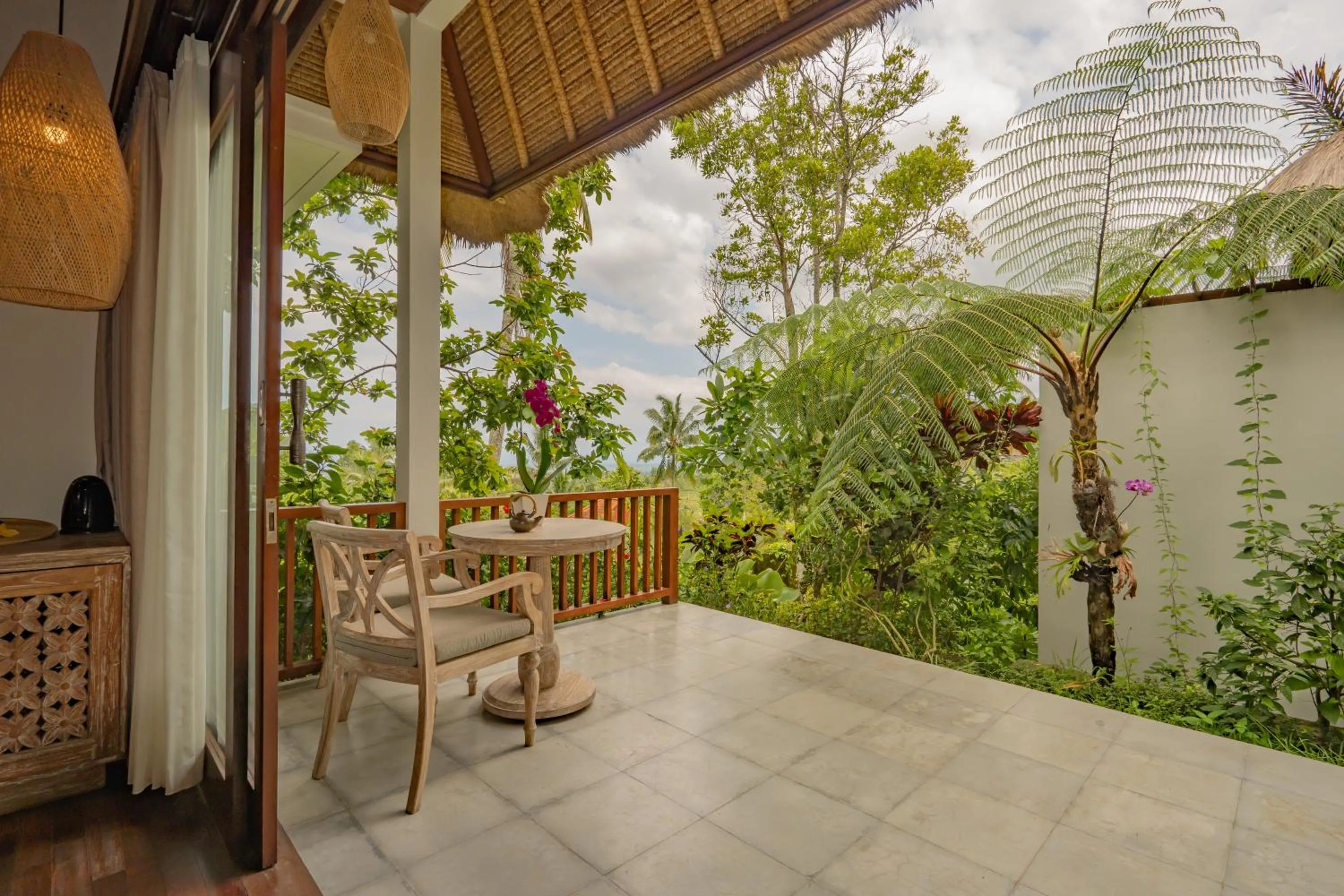 Balcony/Terrace in Maha Hills Resort by Mahaprana Experience