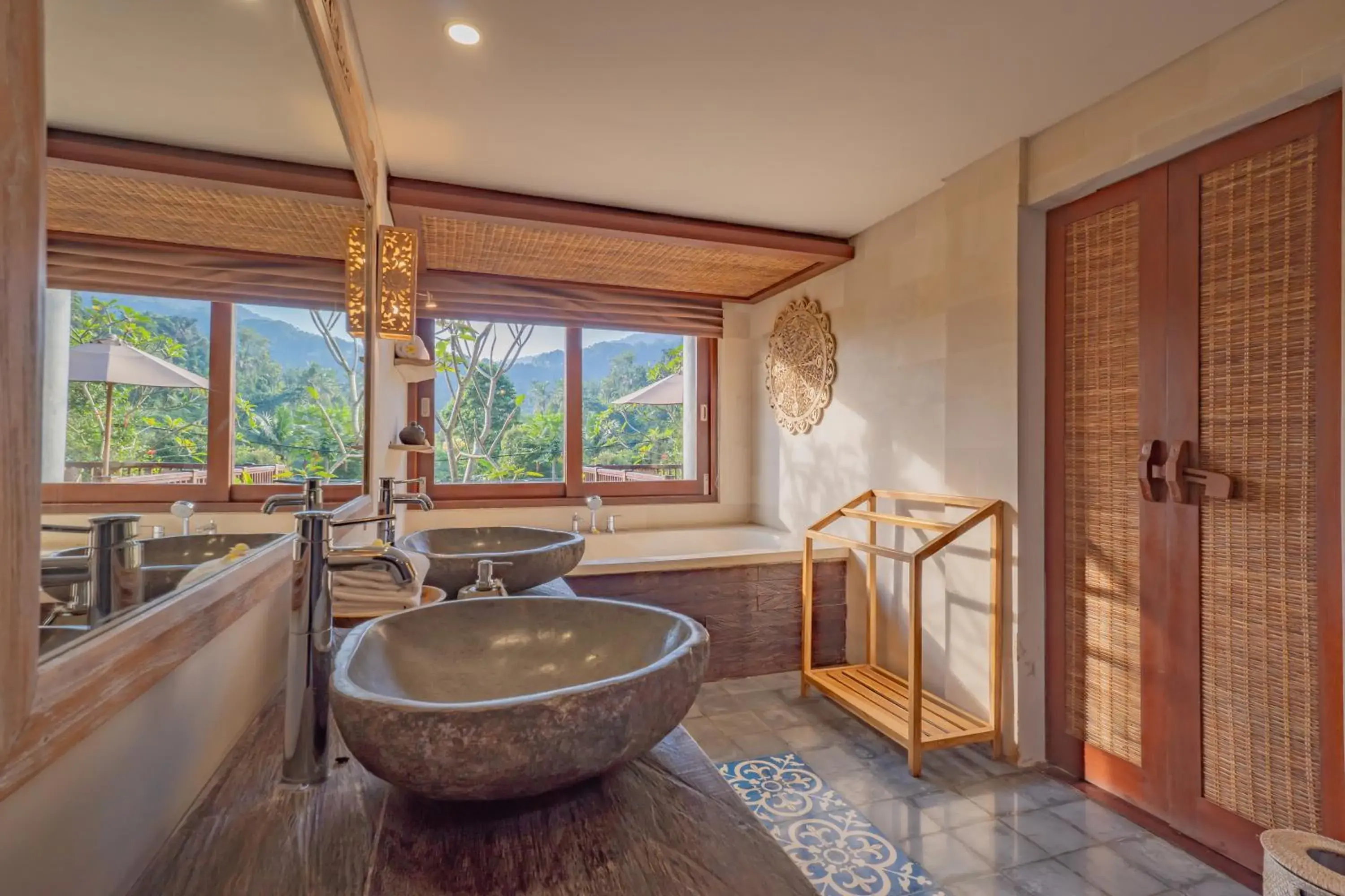 Bathroom in Maha Hills Resort by Mahaprana Experience Bathroom in Maha Hills Resort by Mahaprana Experience