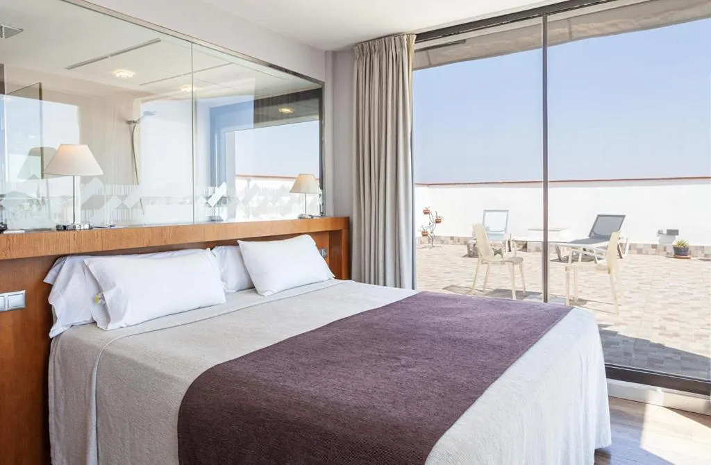 Bed in Hotel Don Paco