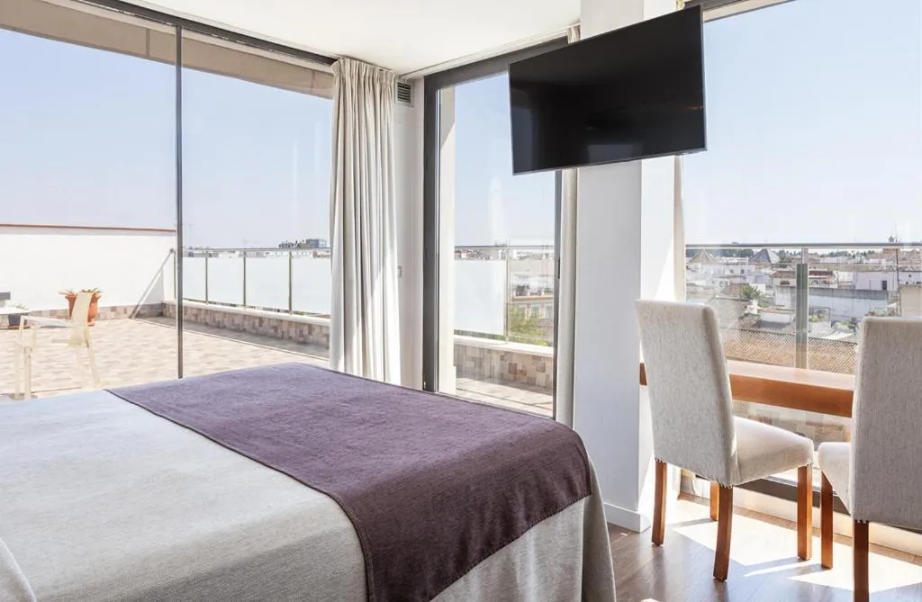 Bed in Hotel Don Paco