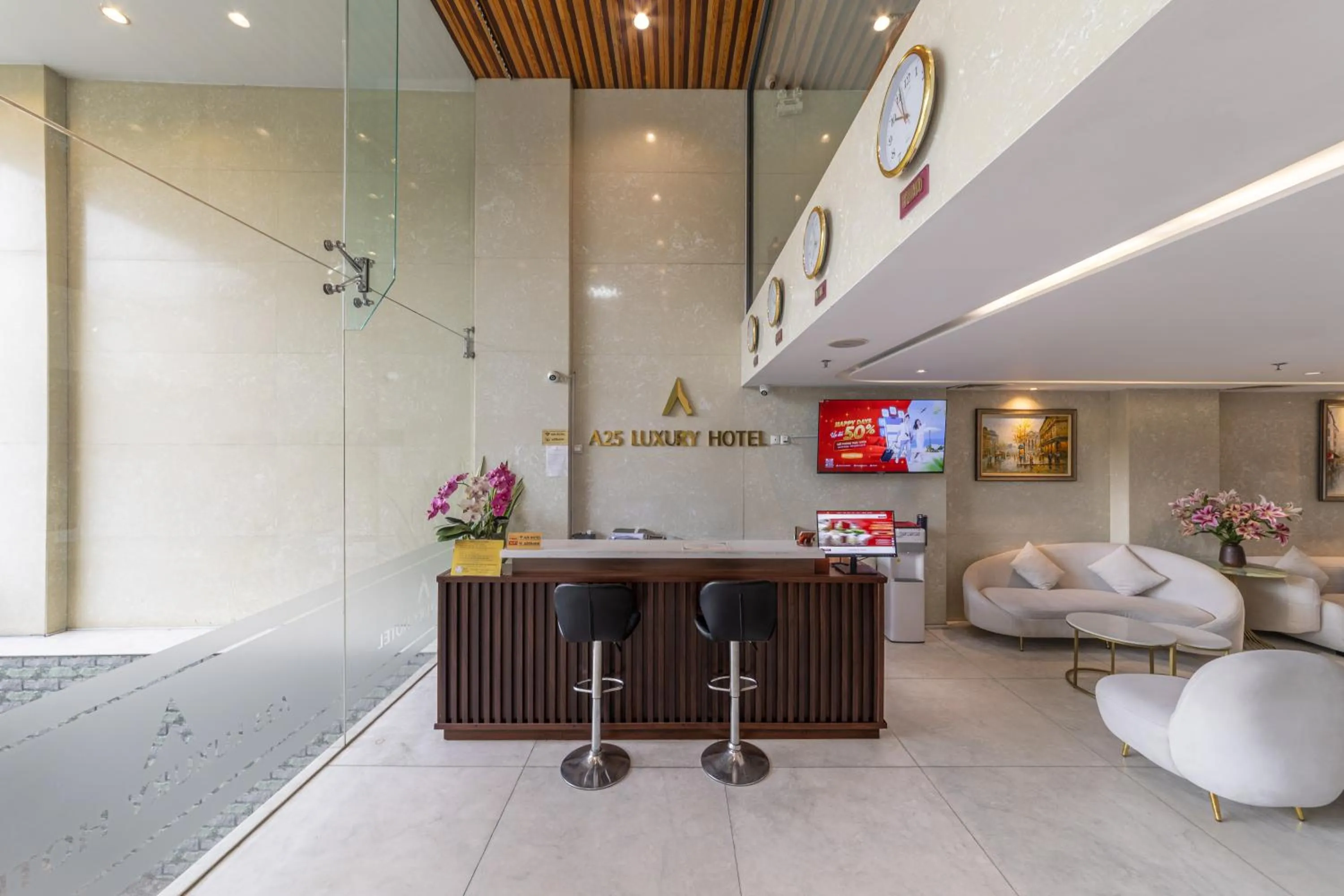 Lobby or reception in A25 Hotel - 55 Cách Mạng Tháng 8