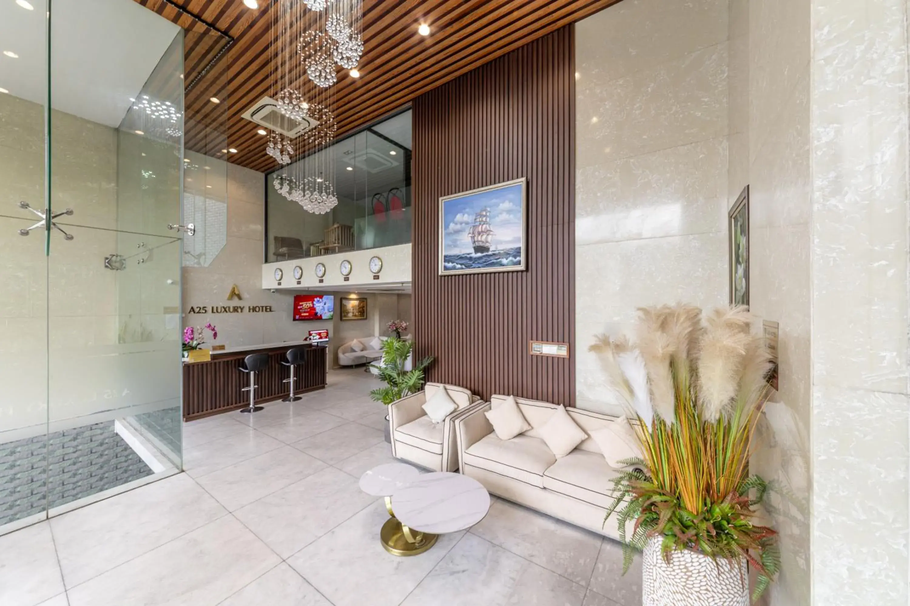 Lobby or reception in A25 Hotel - 55 Cách Mạng Tháng 8 Lobby or reception in A25 Hotel - 55 Cách Mạng Tháng 8