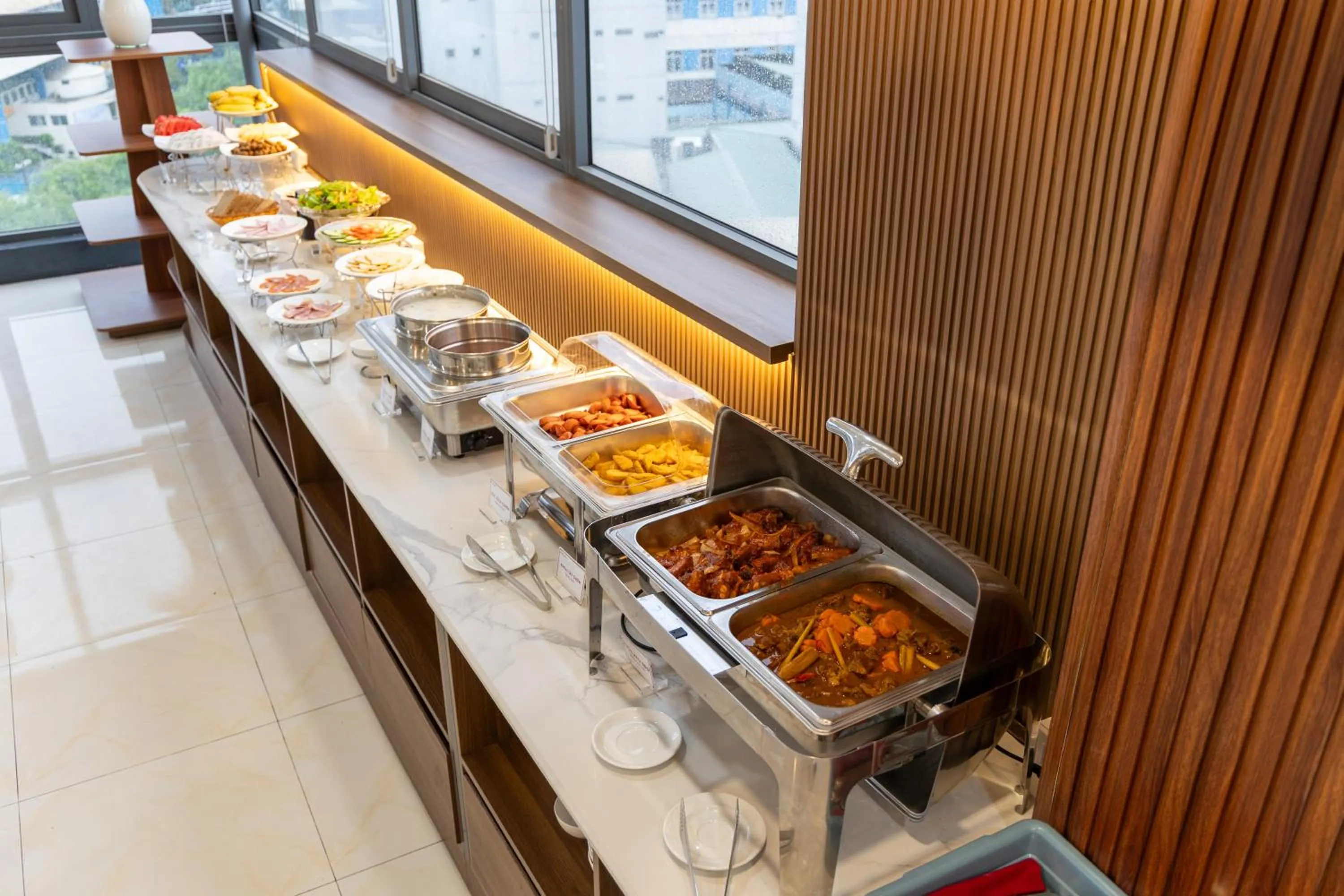 Breakfast in A25 Hotel - 55 Cách Mạng Tháng 8