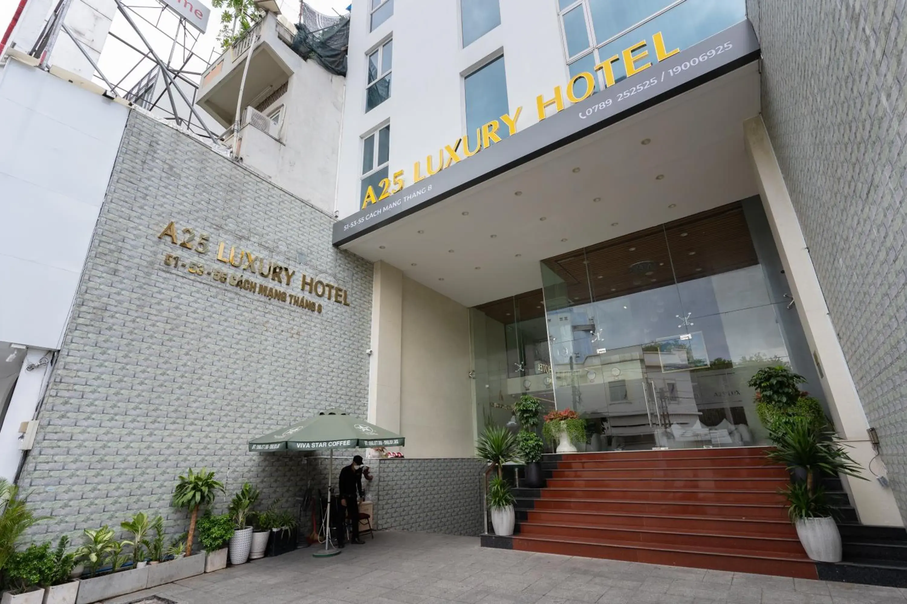 Property building in A25 Hotel - 55 Cách Mạng Tháng 8 Property building in A25 Hotel - 55 Cách Mạng Tháng 8