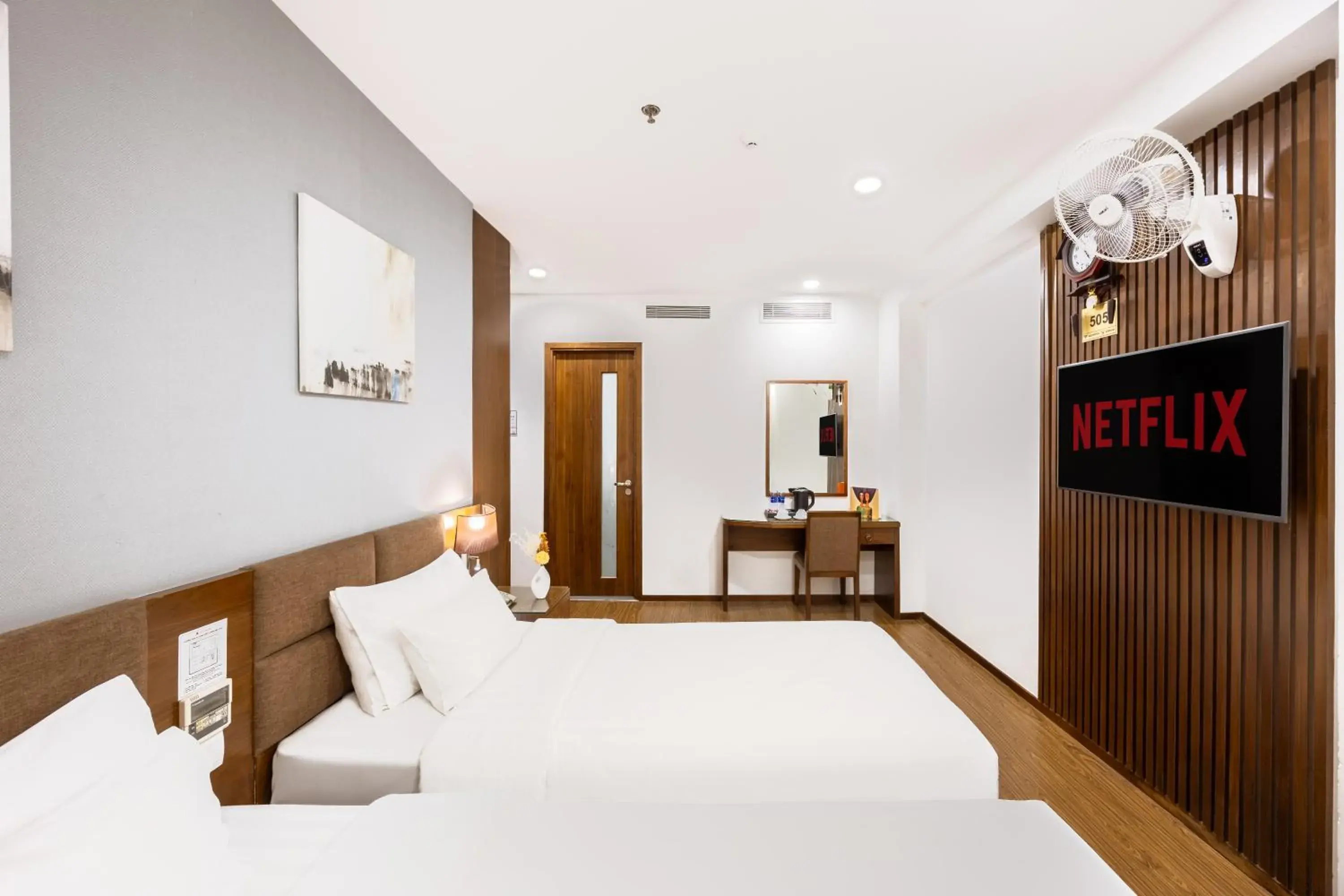 Living room, Bed in A25 Hotel - 55 Cách Mạng Tháng 8 Living room, Bed in A25 Hotel - 55 Cách Mạng Tháng 8