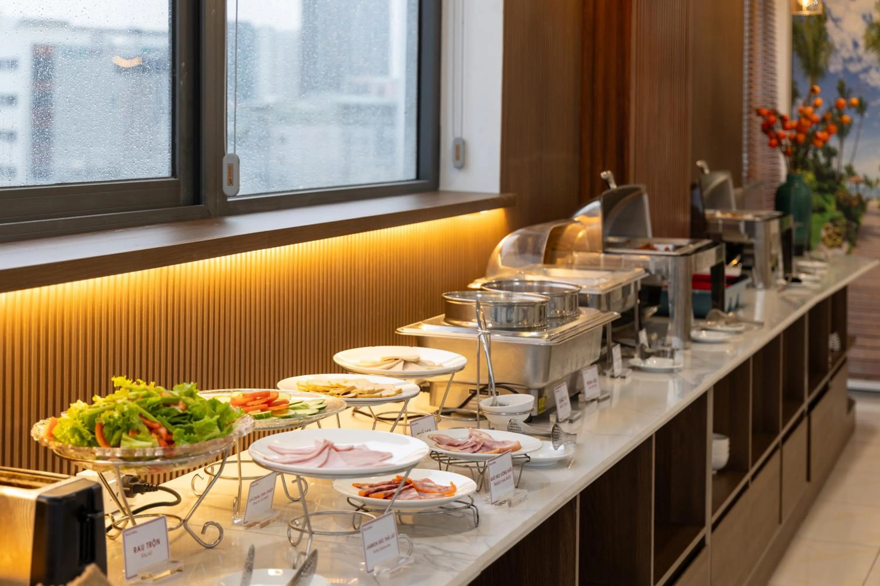 Breakfast in A25 Hotel - 55 Cách Mạng Tháng 8