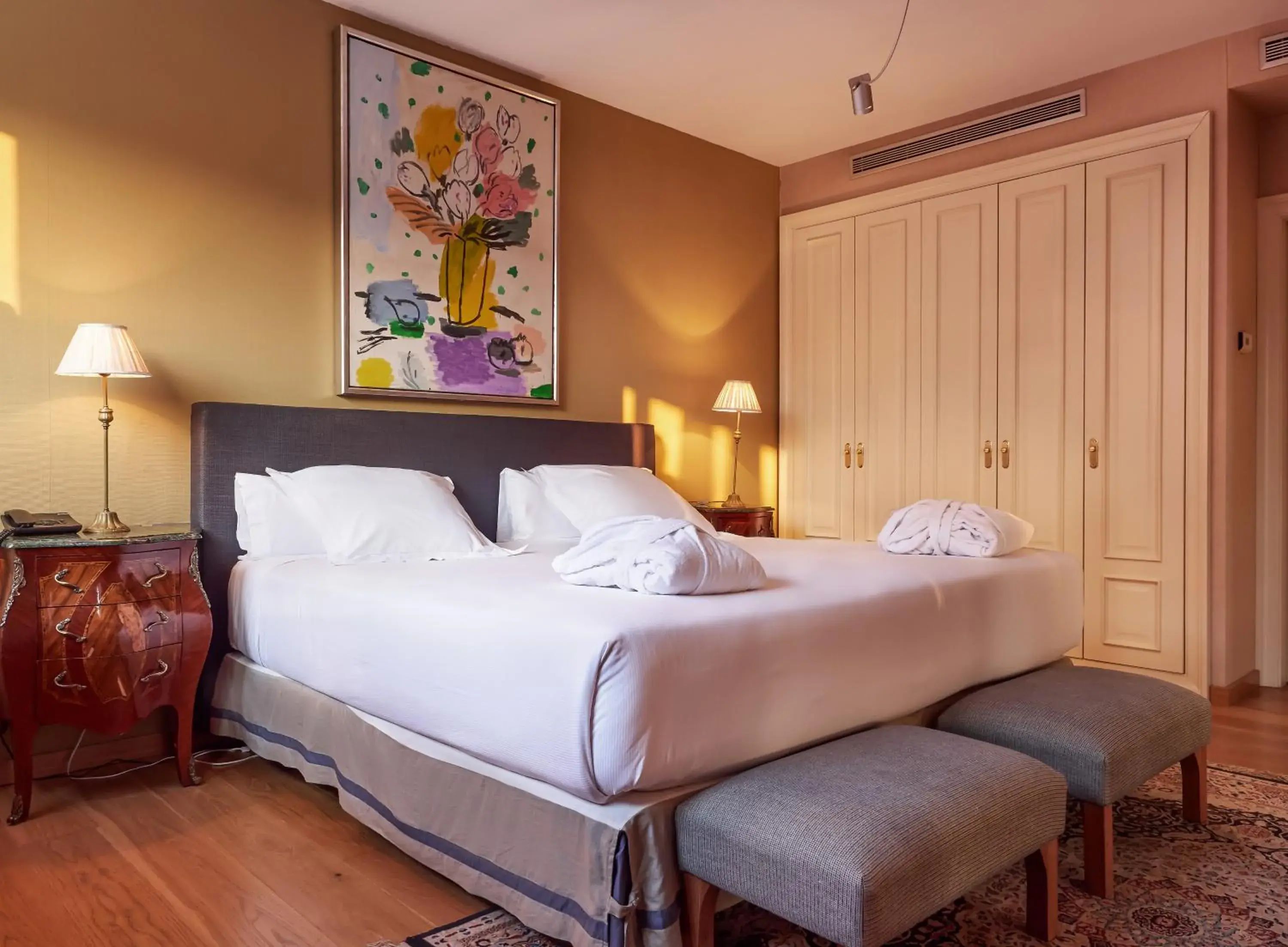 Bed in Hotel Blancafort Spa Termal Bed in Hotel Blancafort Spa Termal