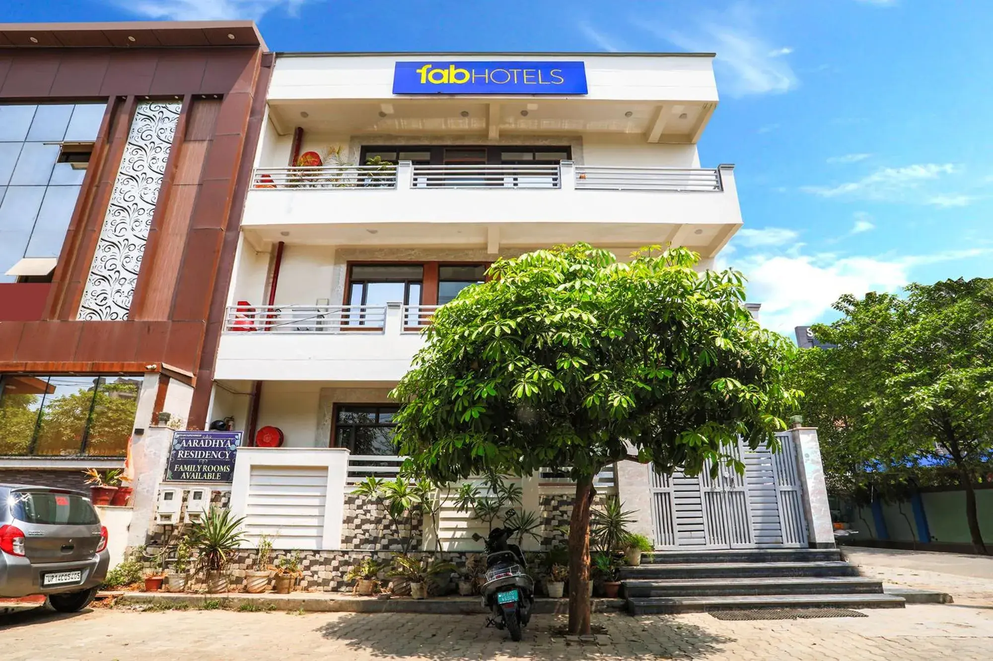 Property building in FabHotel Aaradhya Residency Property building in FabHotel Aaradhya Residency