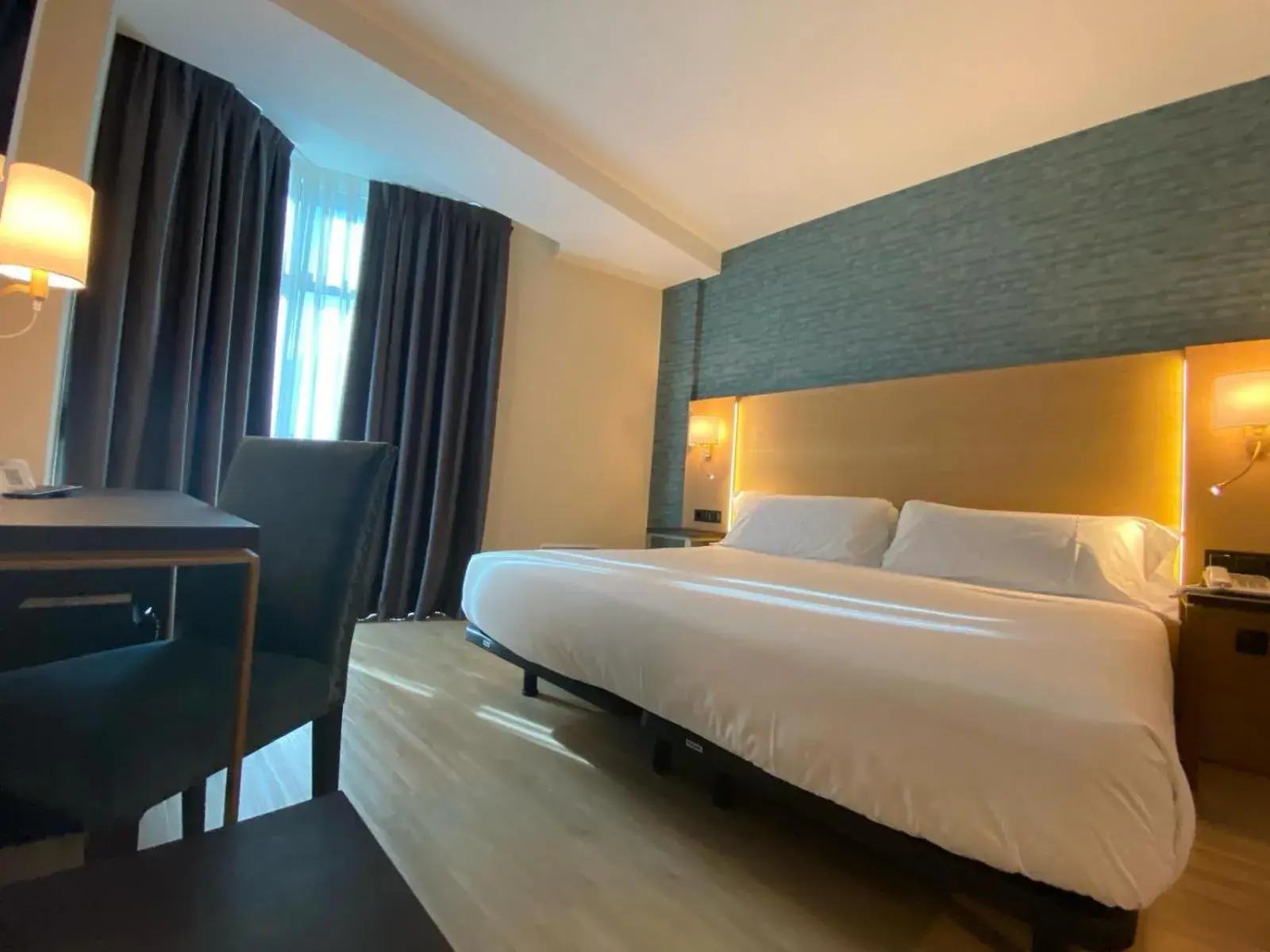 Bed in Hotel Zentral Gijón Rey Pelayo Bed in Hotel Zentral Gijón Rey Pelayo