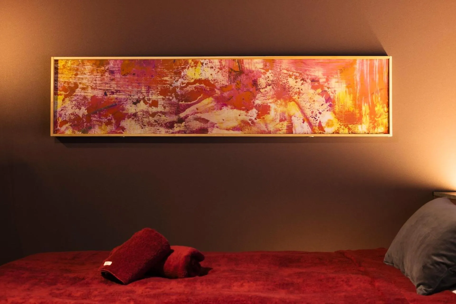 Bed in Wellis Villa Awaji