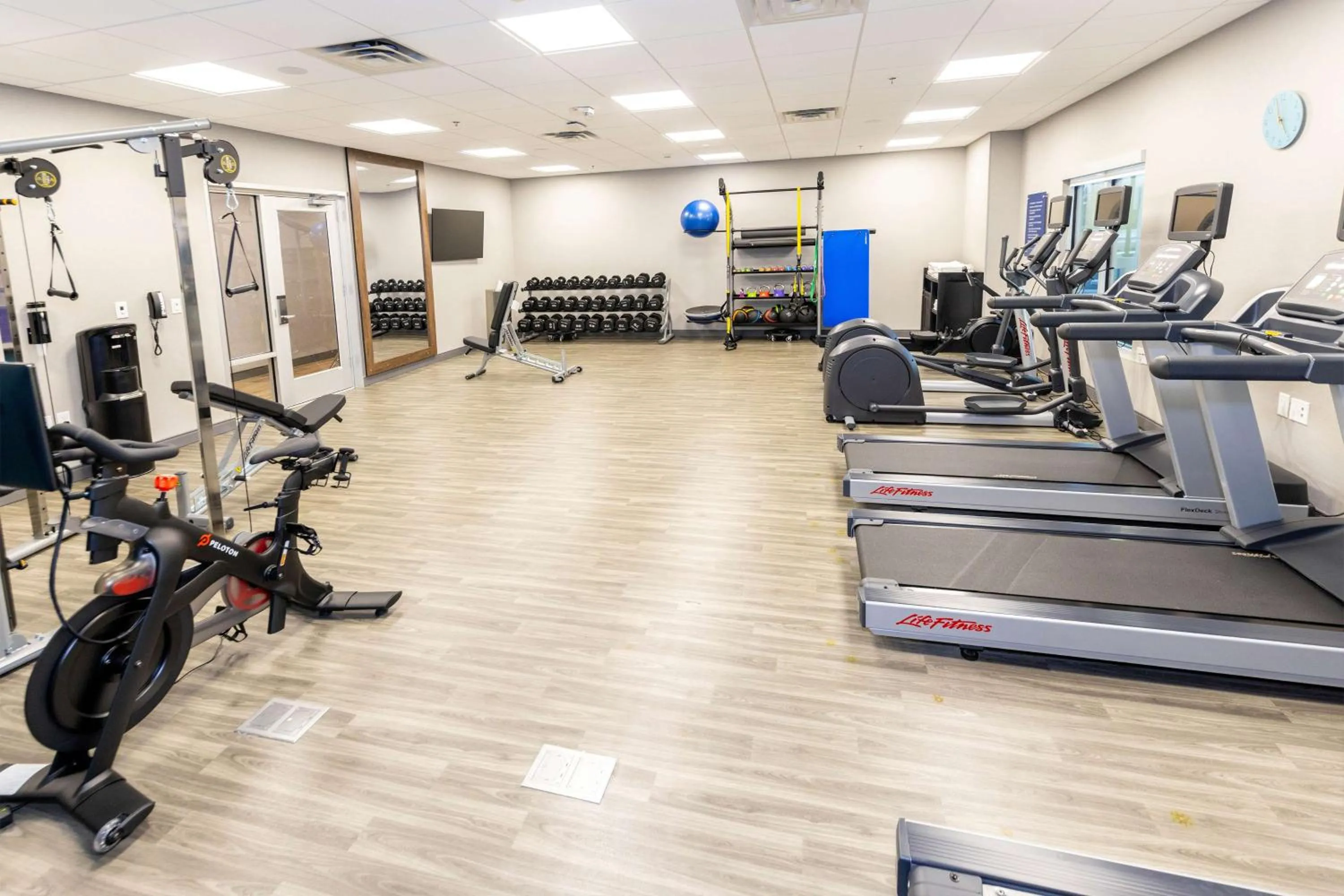 Fitness centre/facilities in Hampton Inn Selma, Ca