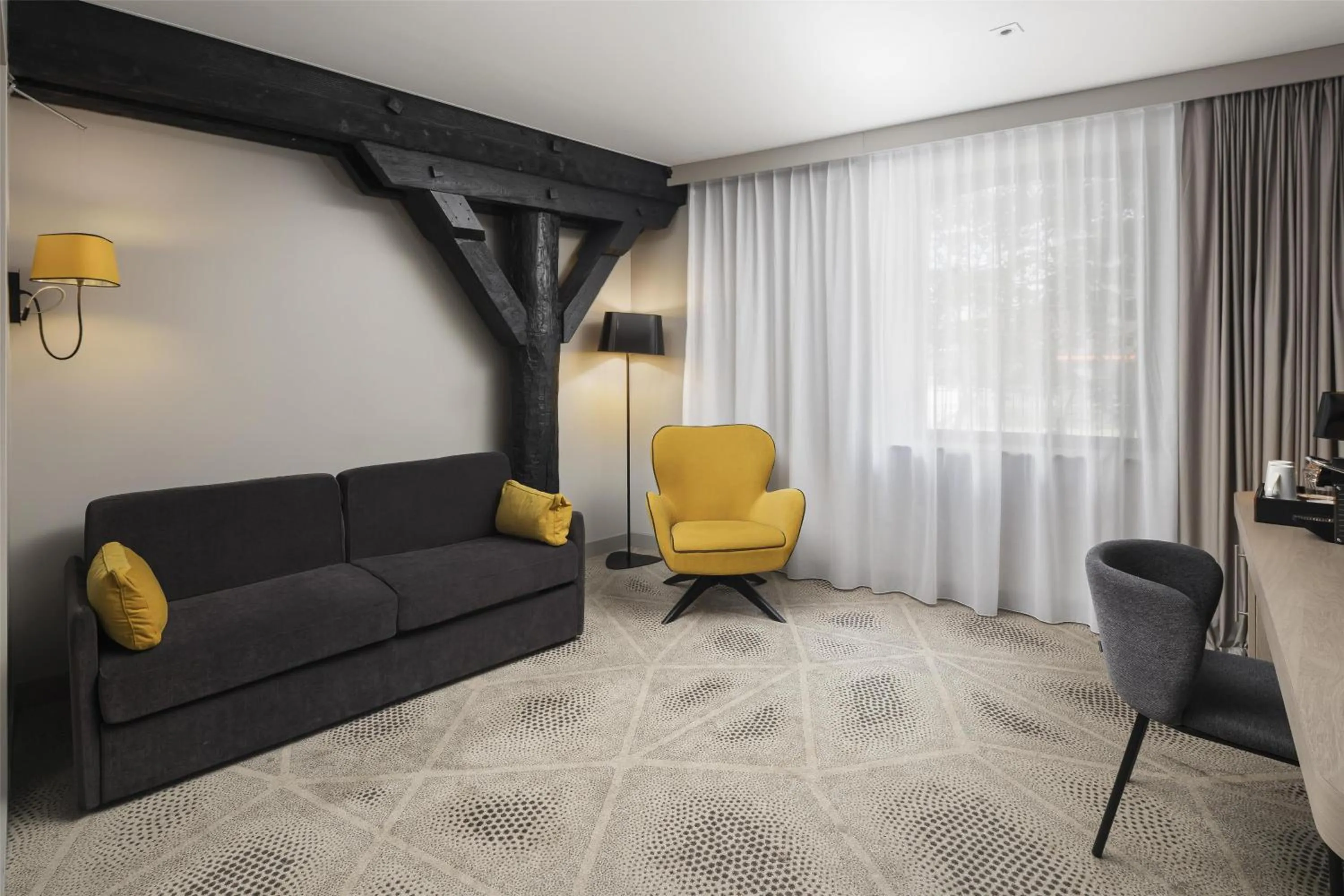 Living room in Hilton Garden Inn Paris La Villette