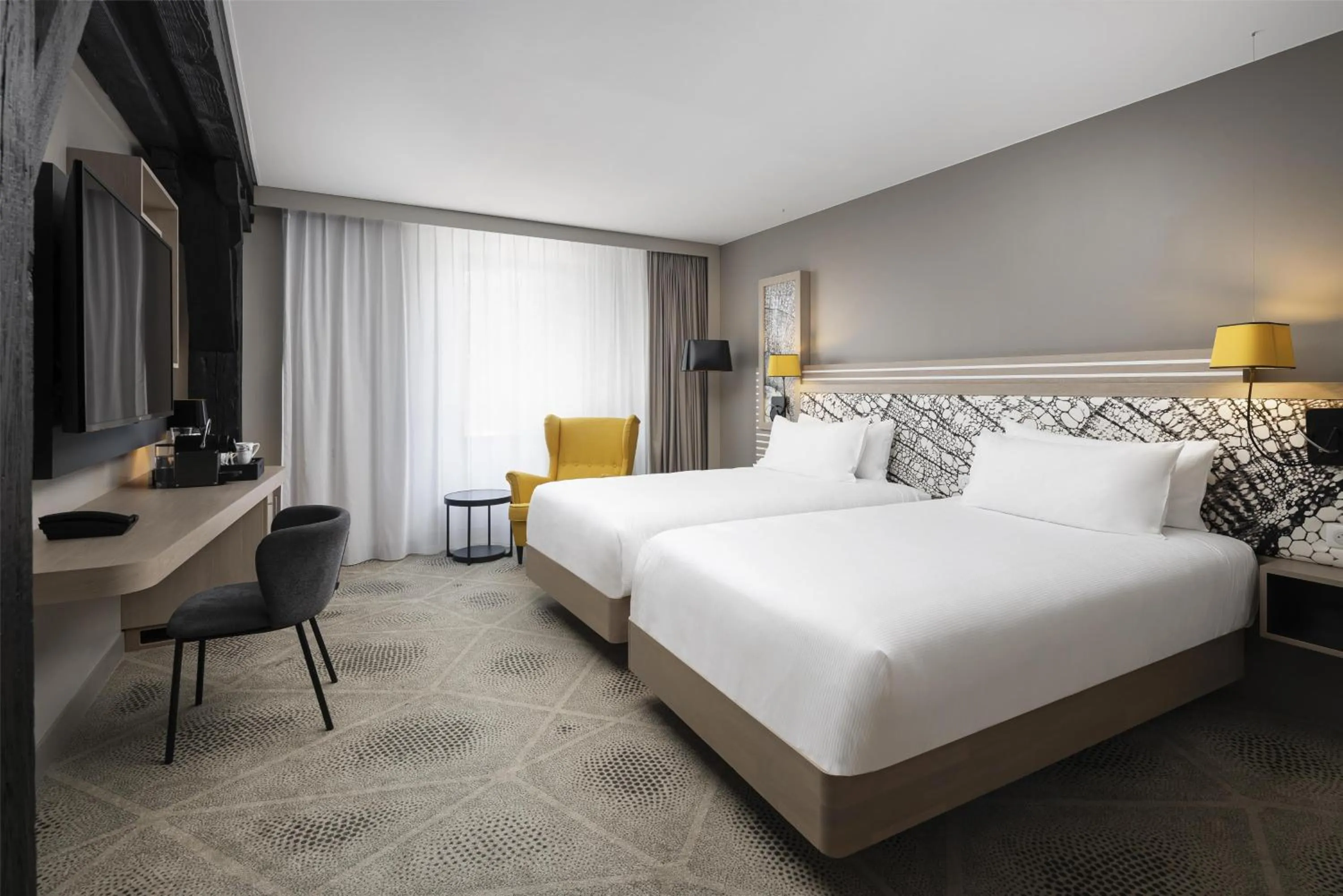 Bed in Hilton Garden Inn Paris La Villette