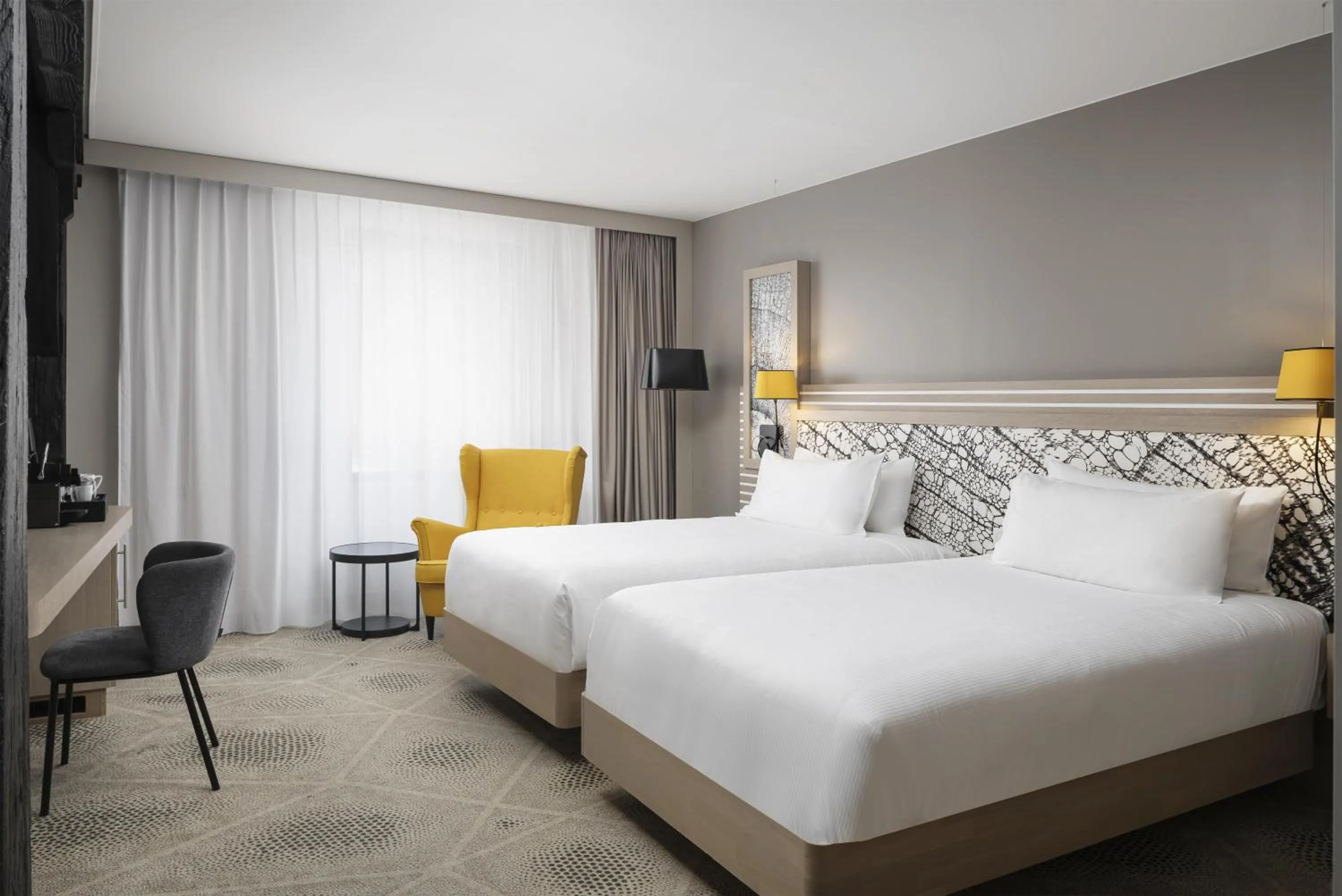 Bed in Hilton Garden Inn Paris La Villette