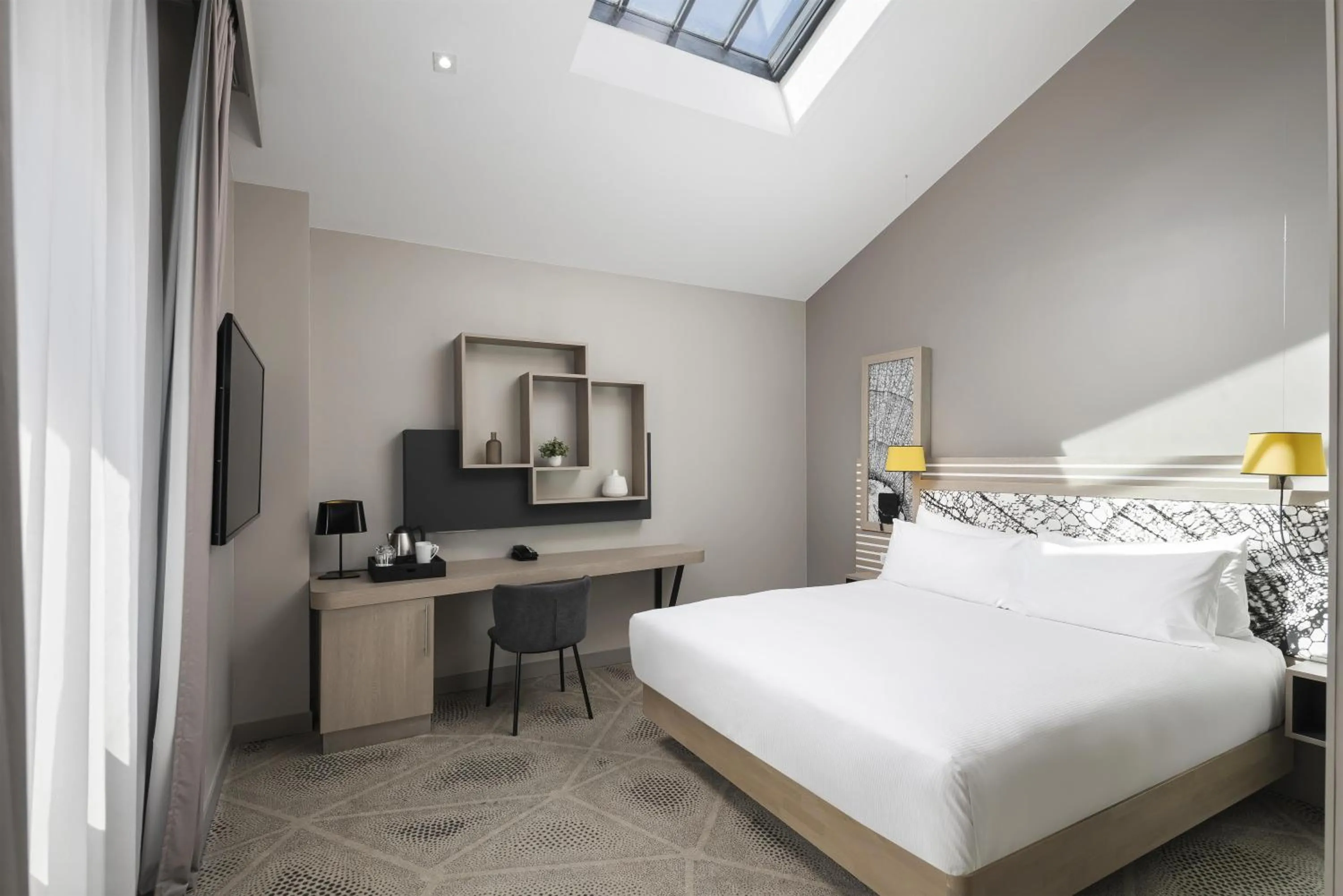 Bed in Hilton Garden Inn Paris La Villette