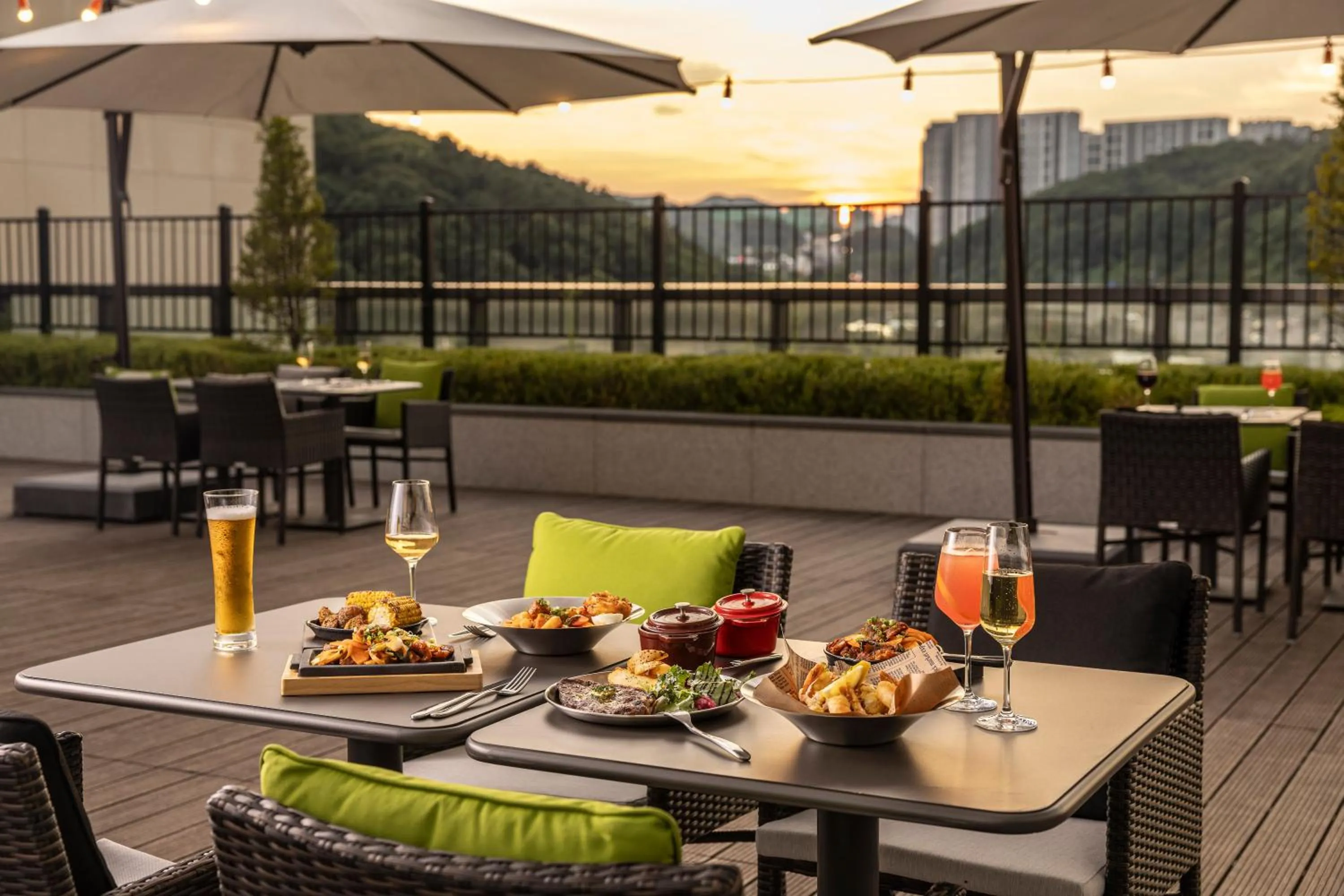 Balcony/Terrace in DoubleTree By Hilton Seoul Pangyo Residences