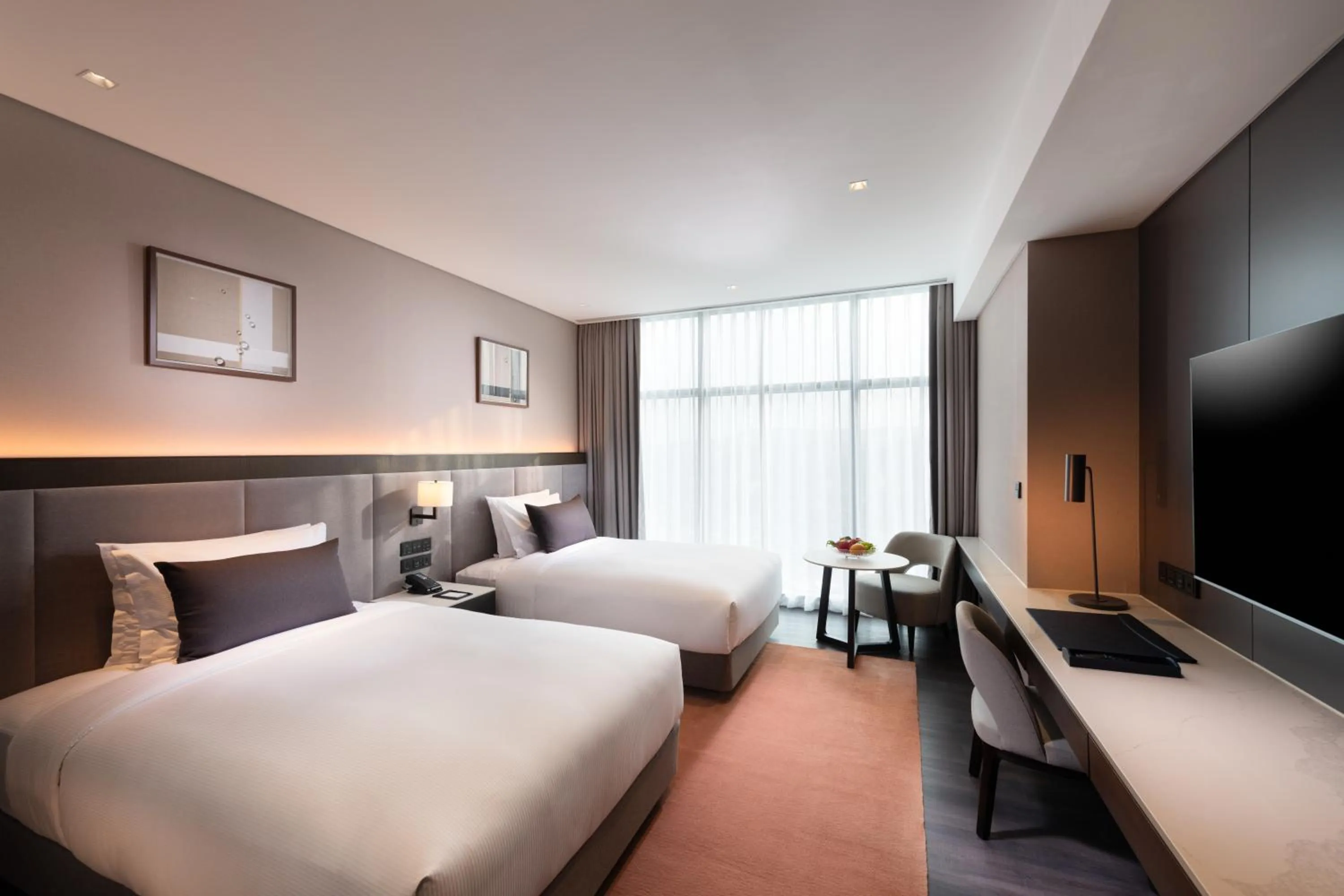 Bedroom, Bed in DoubleTree By Hilton Seoul Pangyo