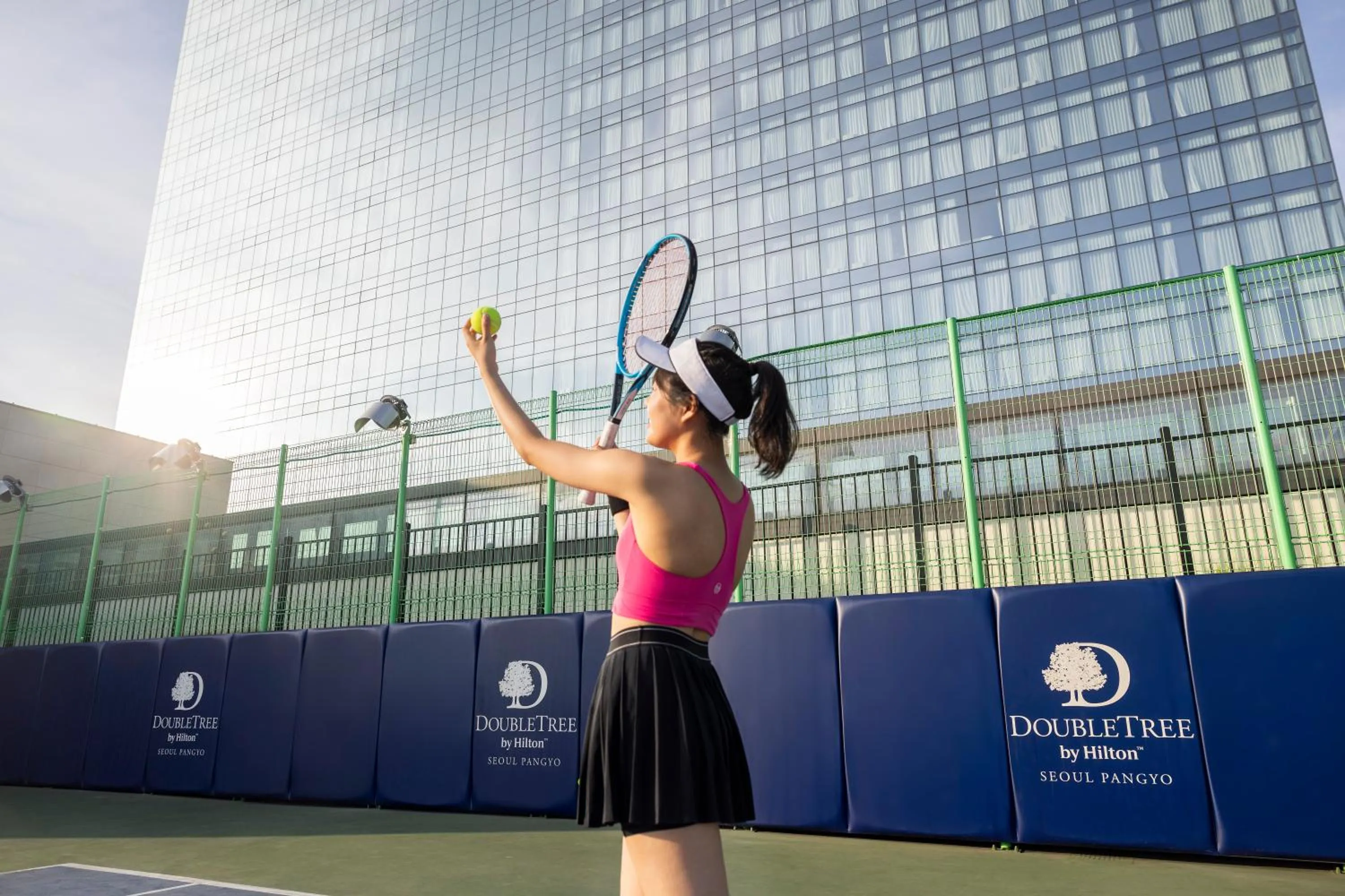 Tennis court in DoubleTree By Hilton Seoul Pangyo