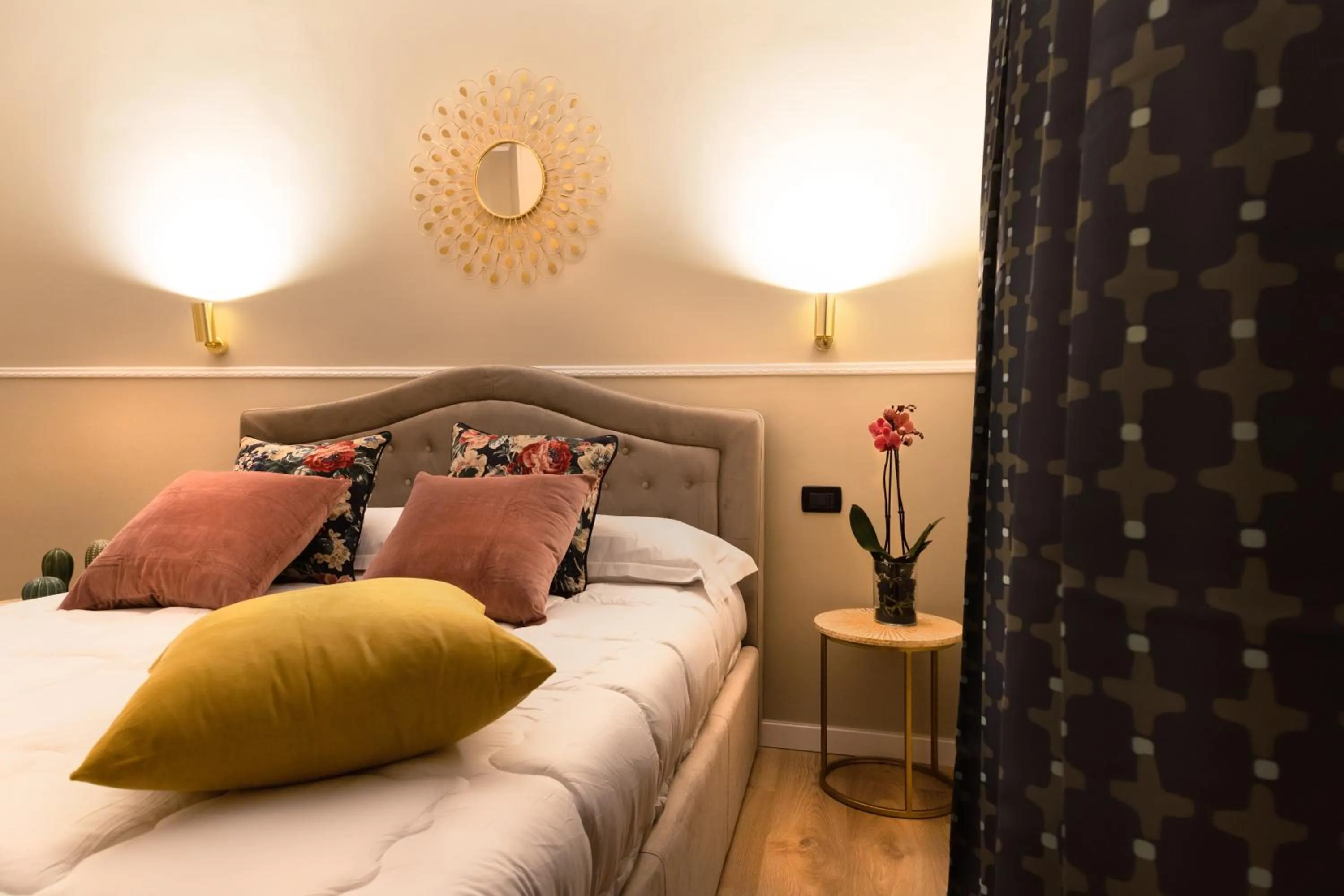 Bed in Fair Suite Roma Termini