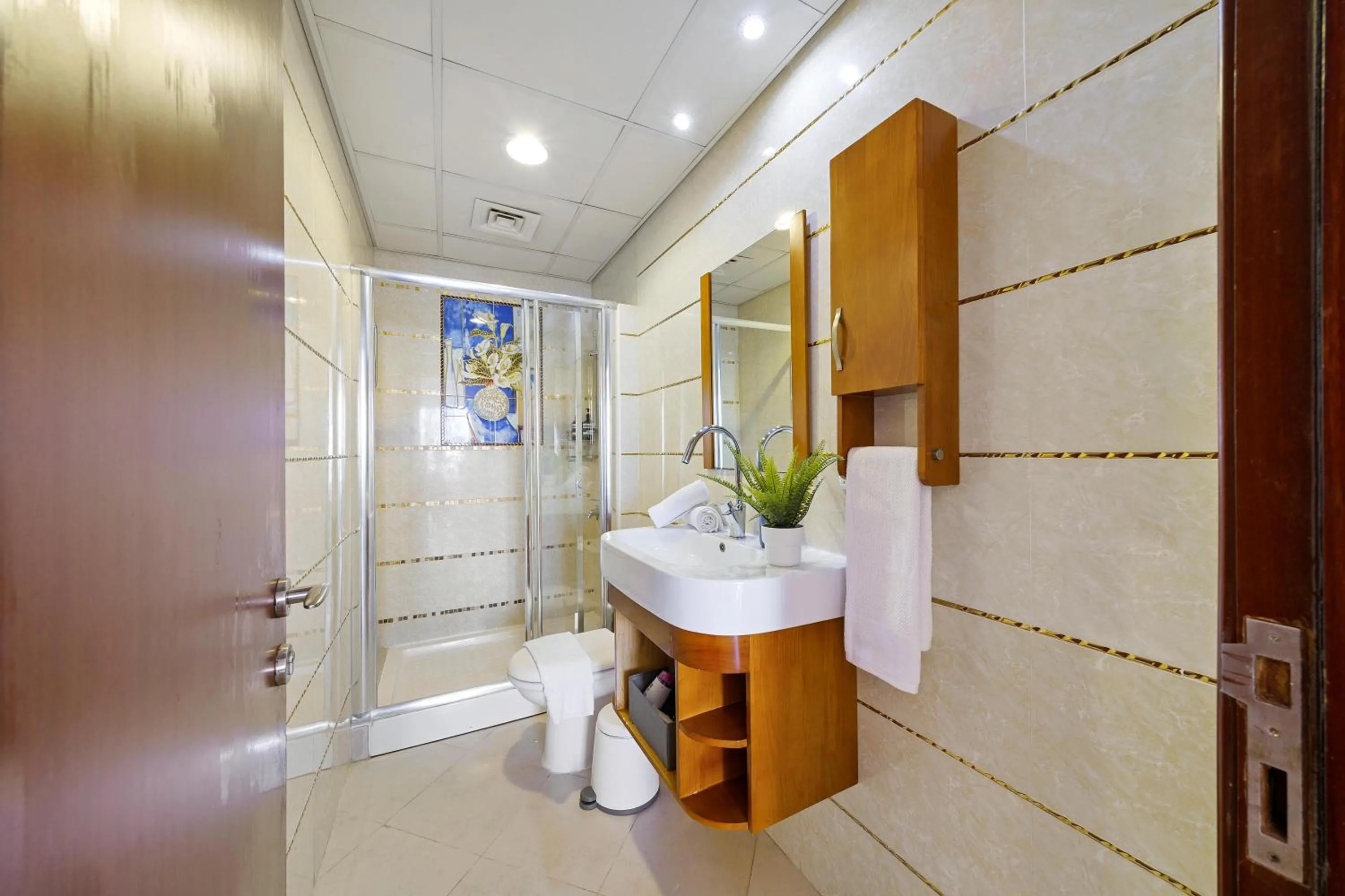 Bathroom in 2BR in JBR / Sea View / Dubai Marina / Walk2Beach