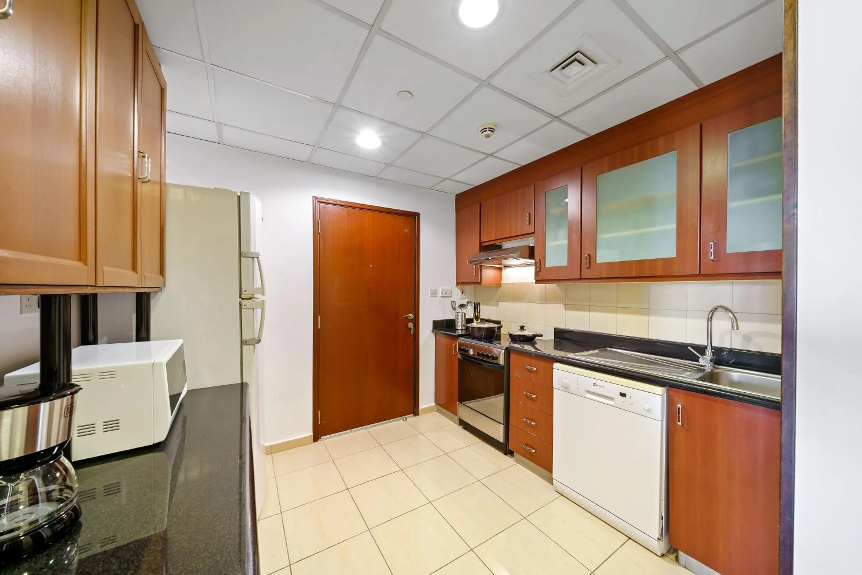 kitchen in 2BR in JBR / Sea View / Dubai Marina / Walk2Beach