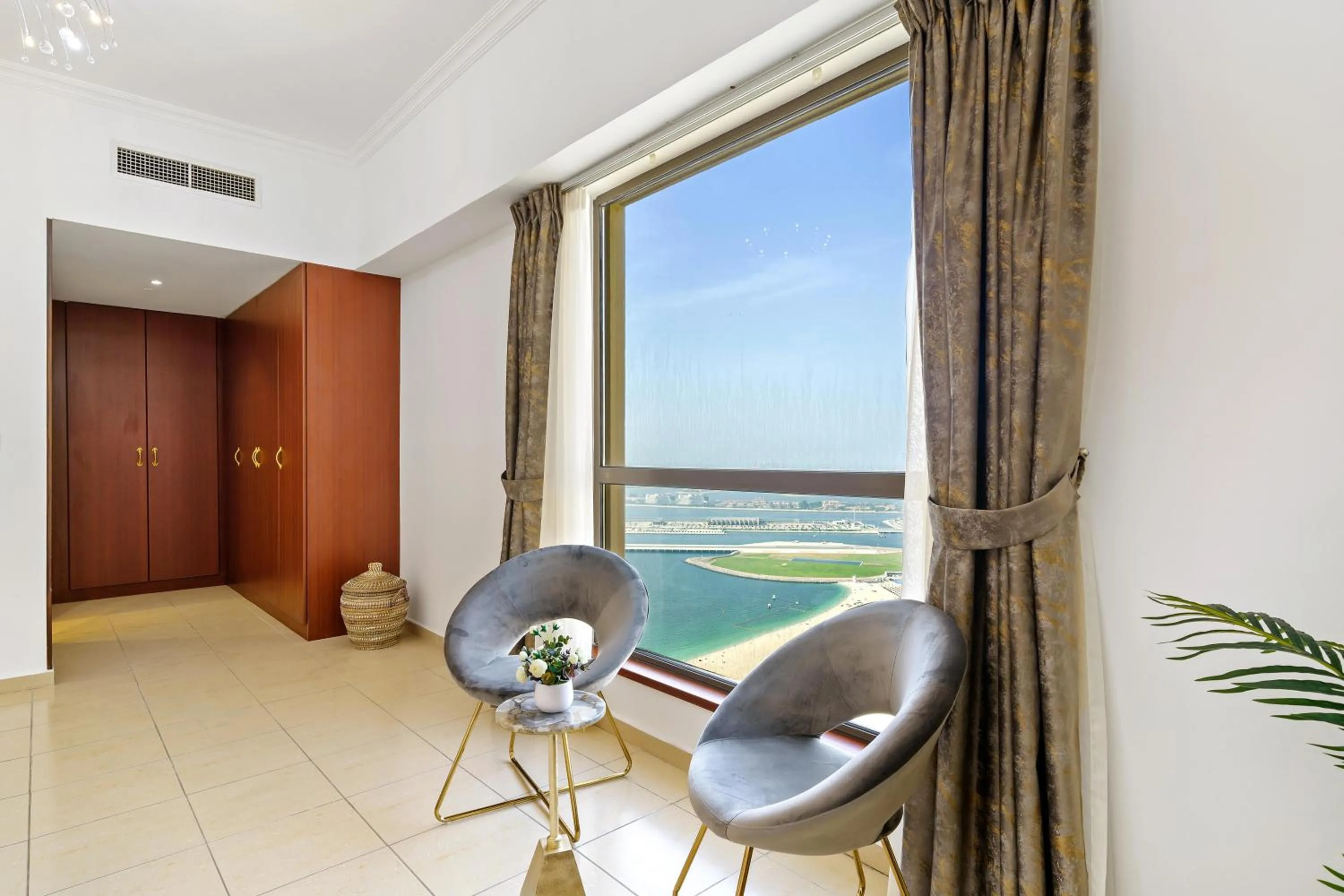 View (from property/room) in 2BR in JBR / Sea View / Dubai Marina / Walk2Beach