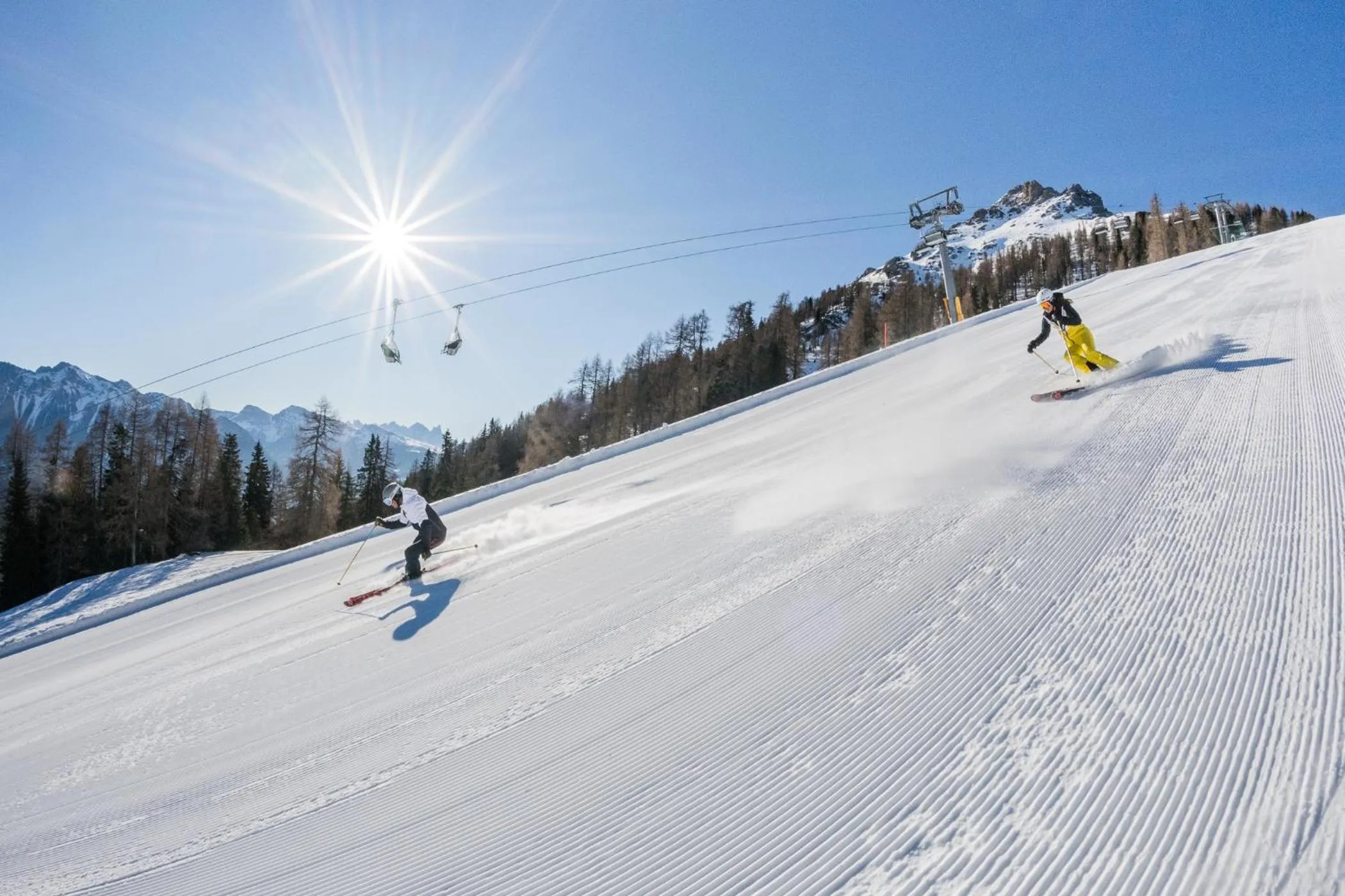 Natural landscape in Cyprianerhof Dolomit Resort