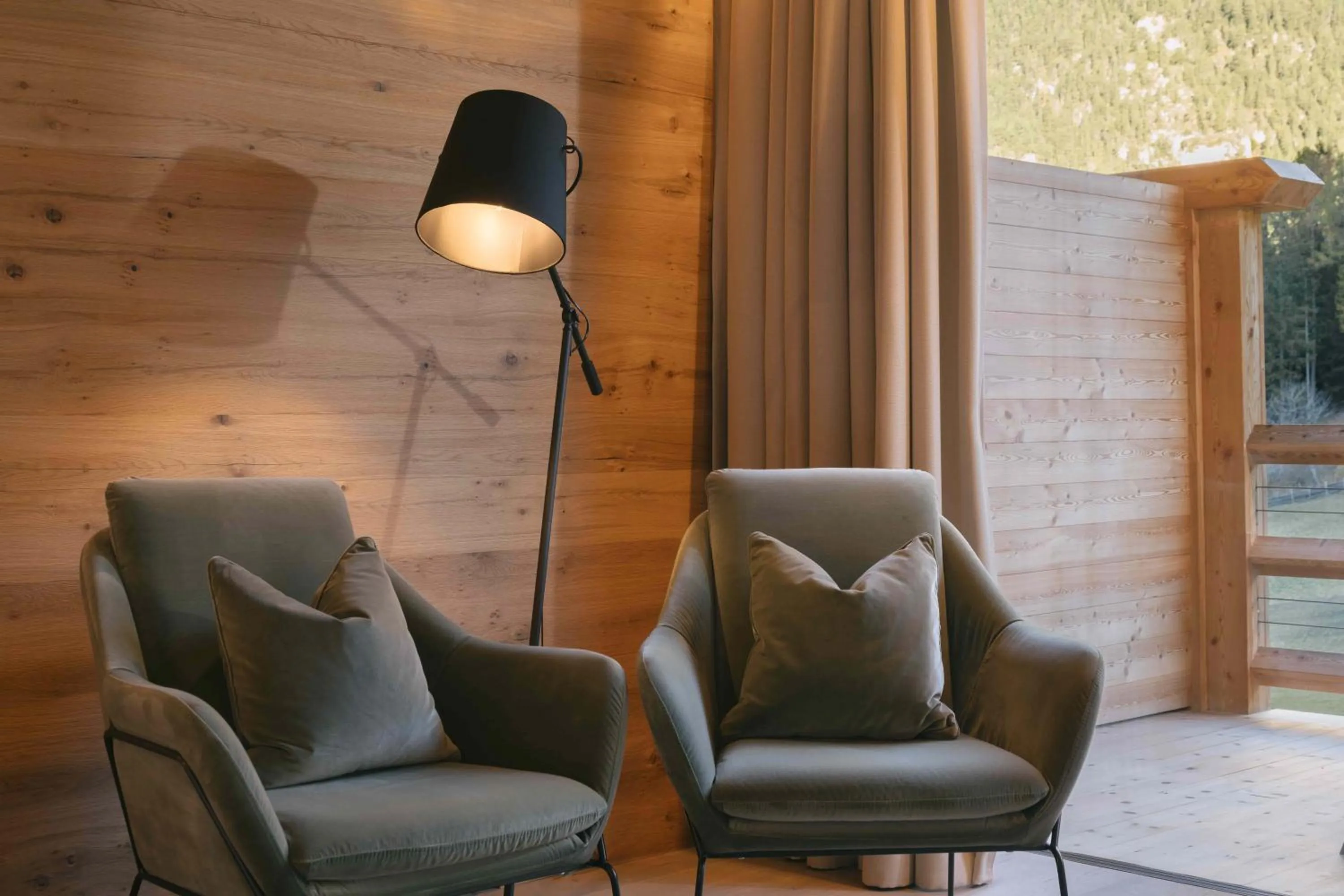 Seating area in Cyprianerhof Dolomit Resort