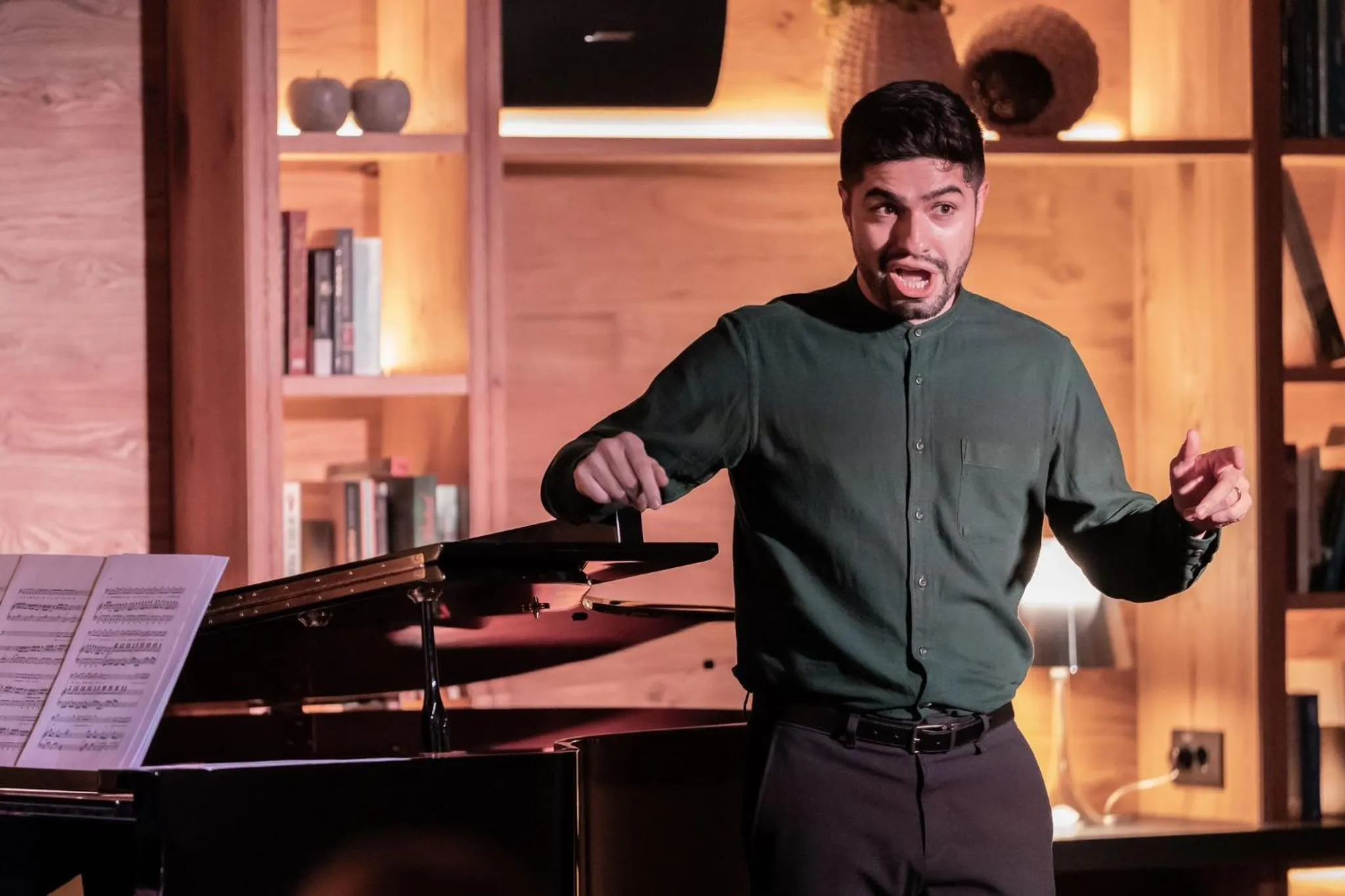 Evening entertainment in Cyprianerhof Dolomit Resort