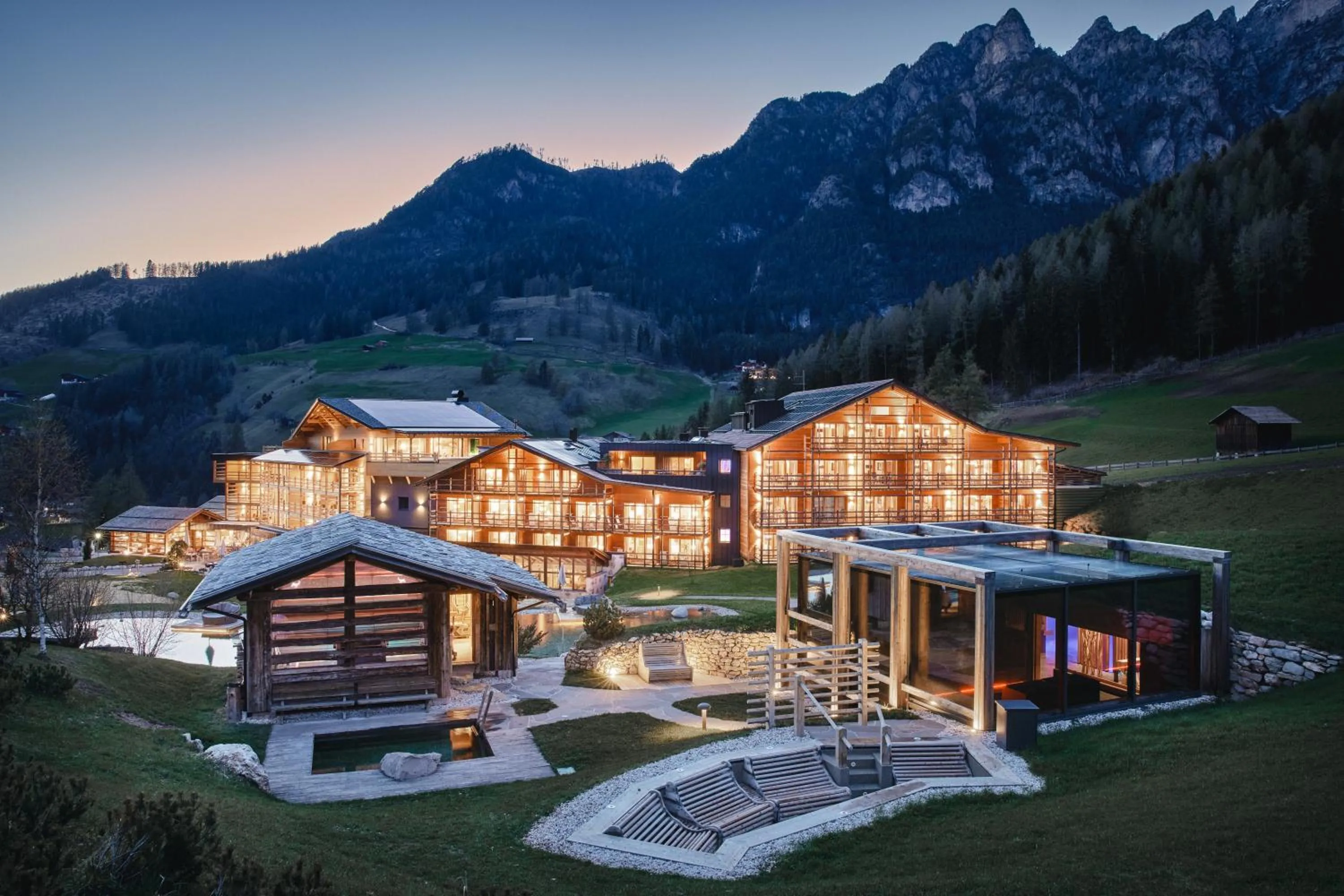 Property building in Cyprianerhof Dolomit Resort