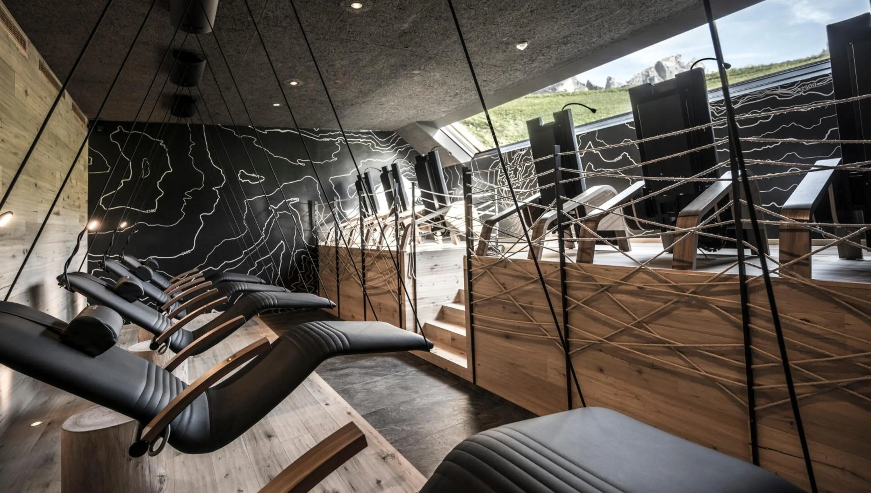 Spa and wellness centre/facilities in Cyprianerhof Dolomit Resort