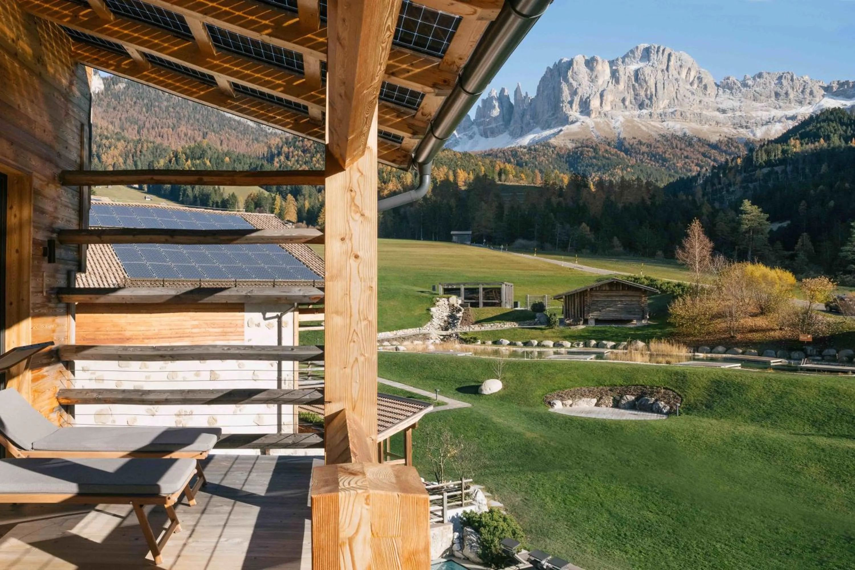 Natural landscape in Cyprianerhof Dolomit Resort