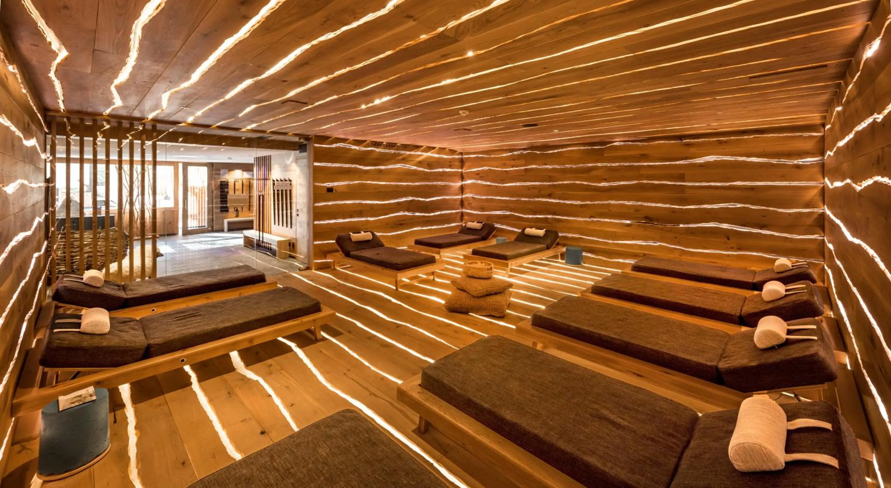 Spa and wellness centre/facilities in Cyprianerhof Dolomit Resort